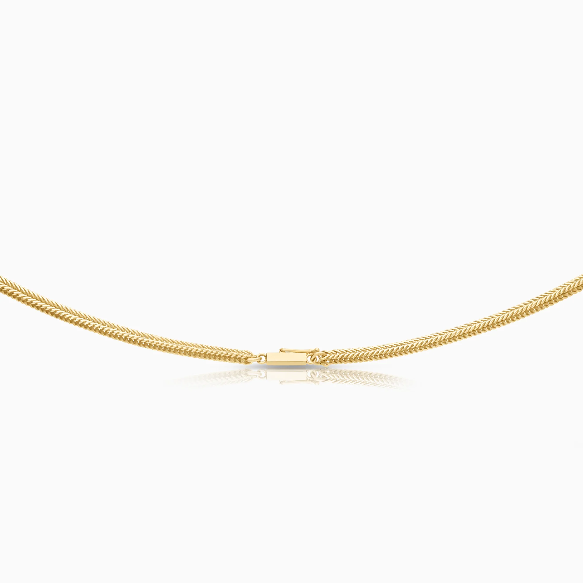 Gemstone necklace amethyst 33.53g 14K gold - Image 2