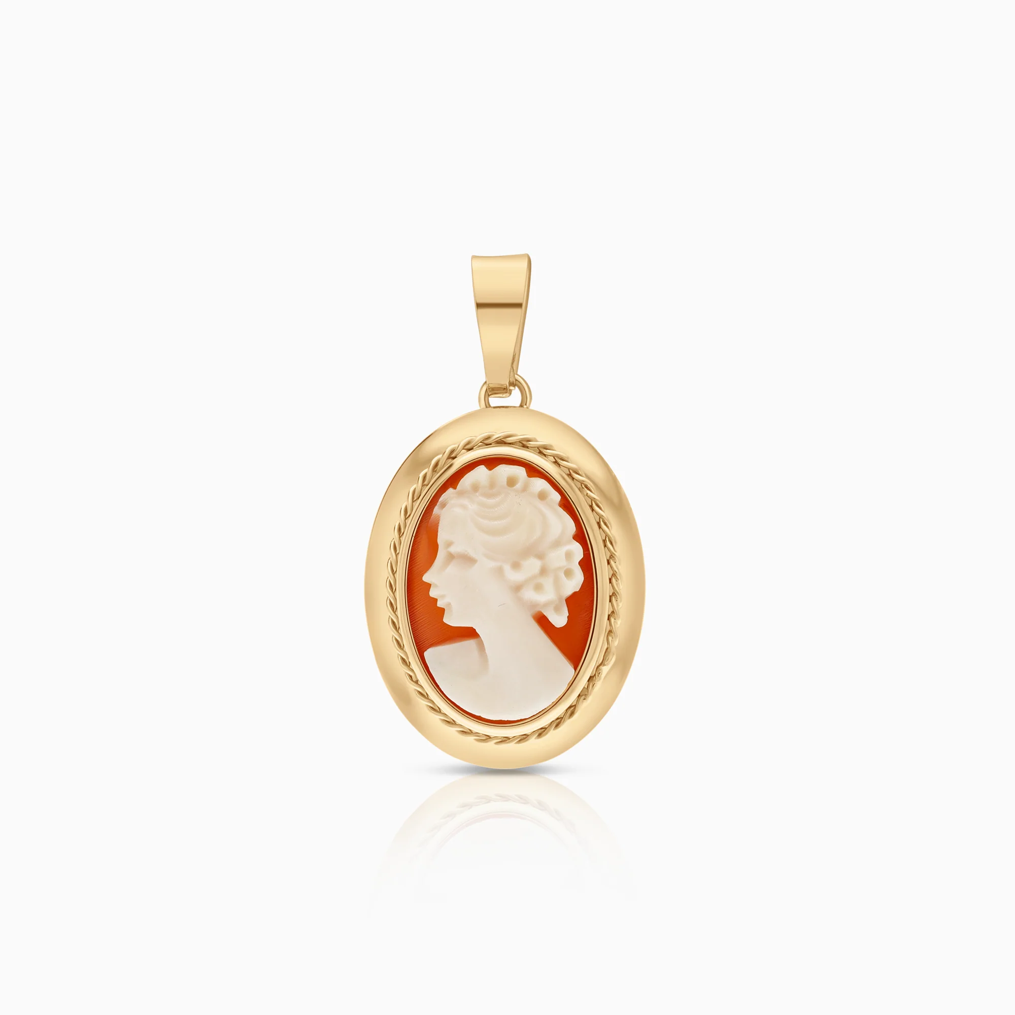 Cameo pendant 1.76g 18K gold