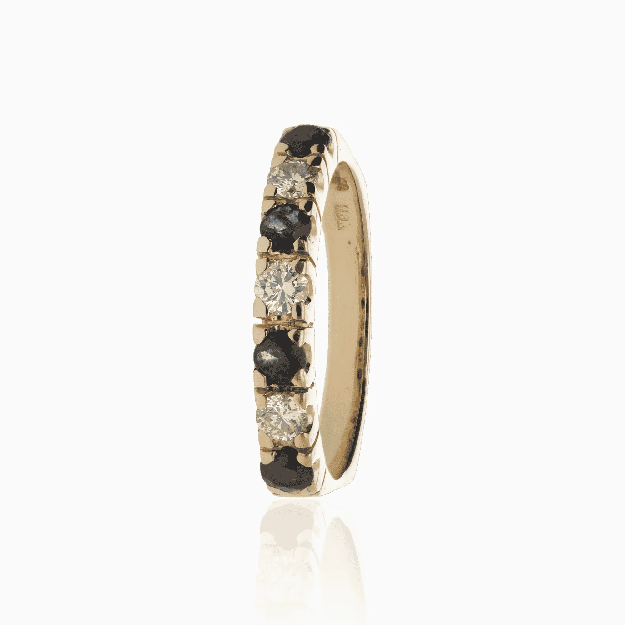 Gemstone ring 0.51ct 18K