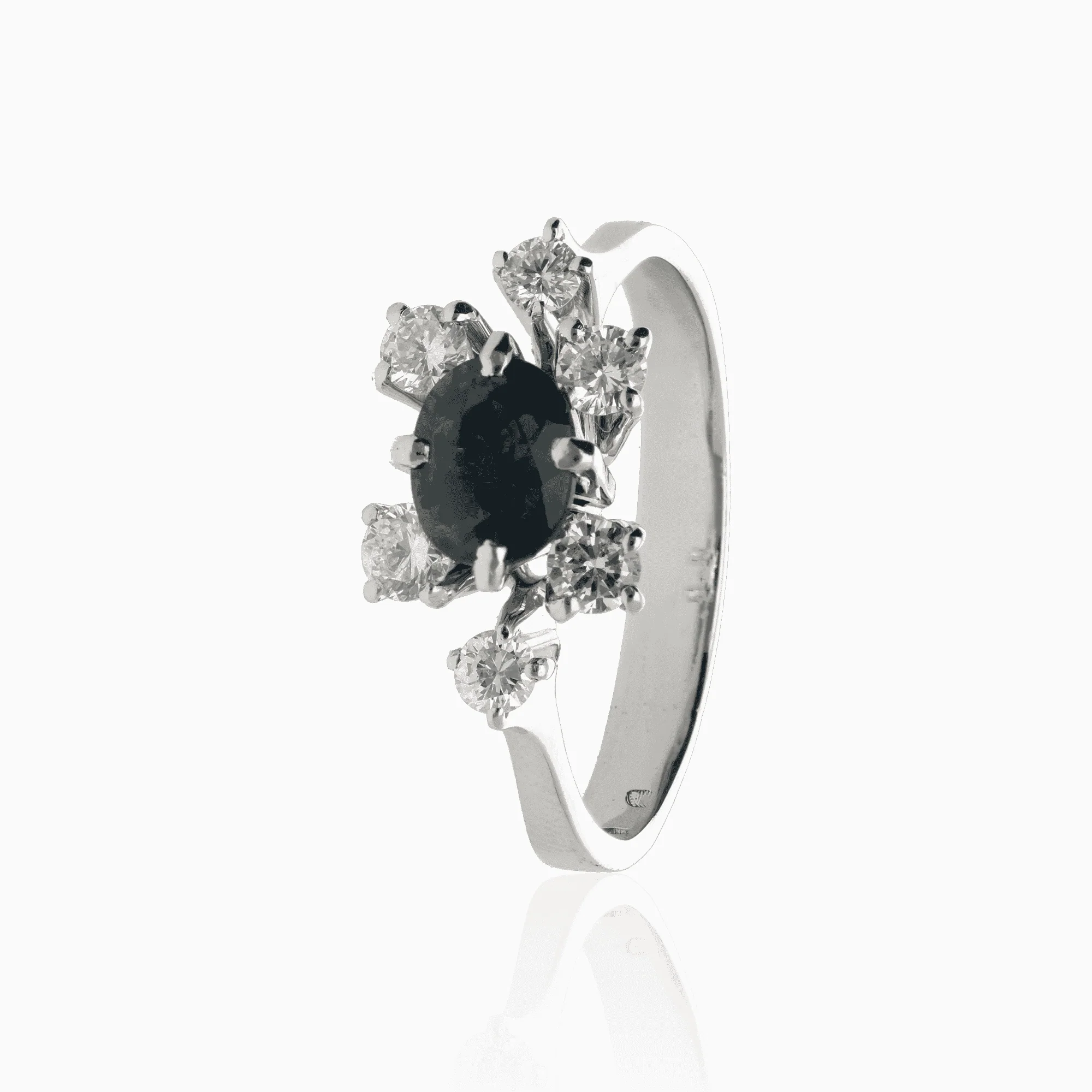 Gemstone ring 1.60ct 18K