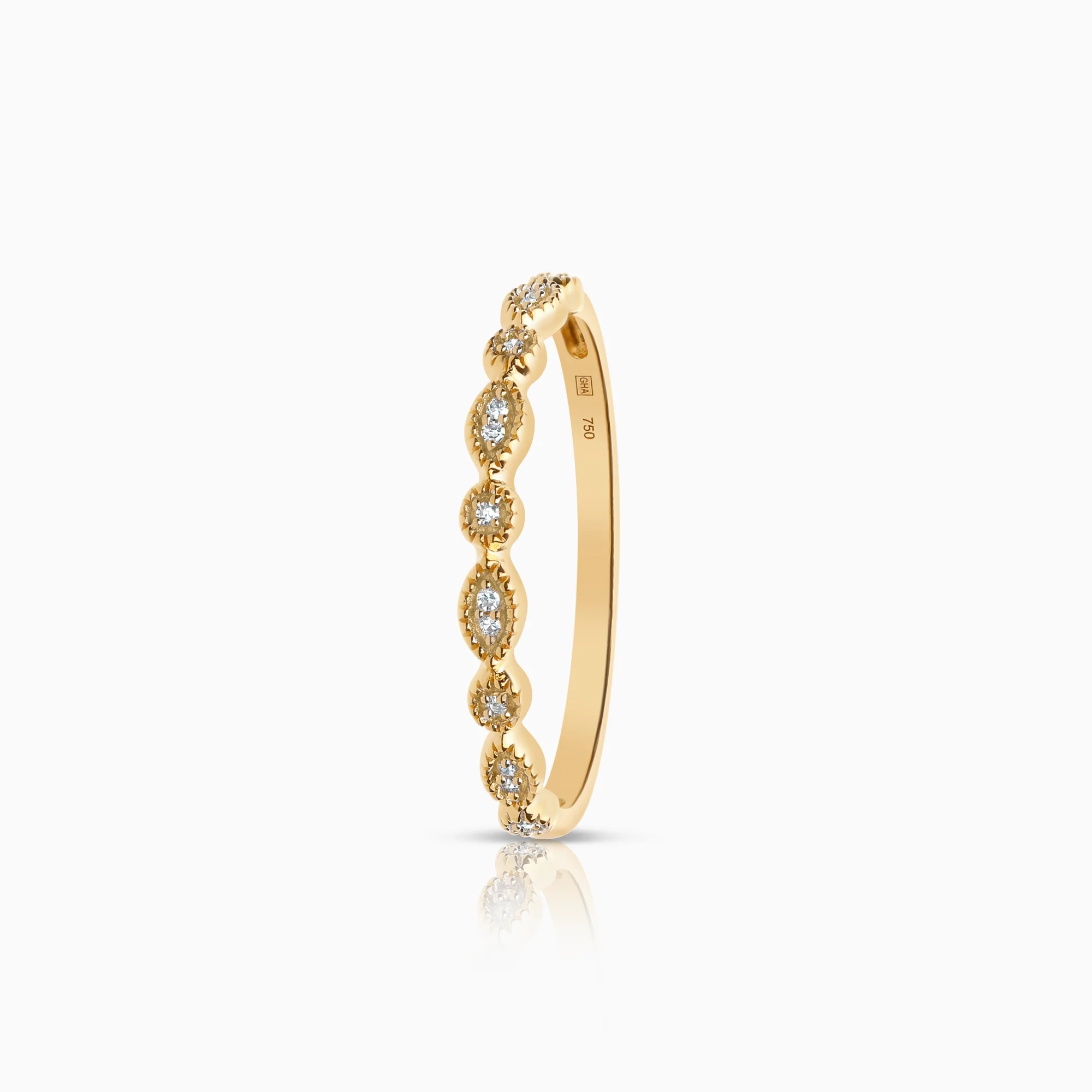 Eternity Ring 0.03ct 18K gold