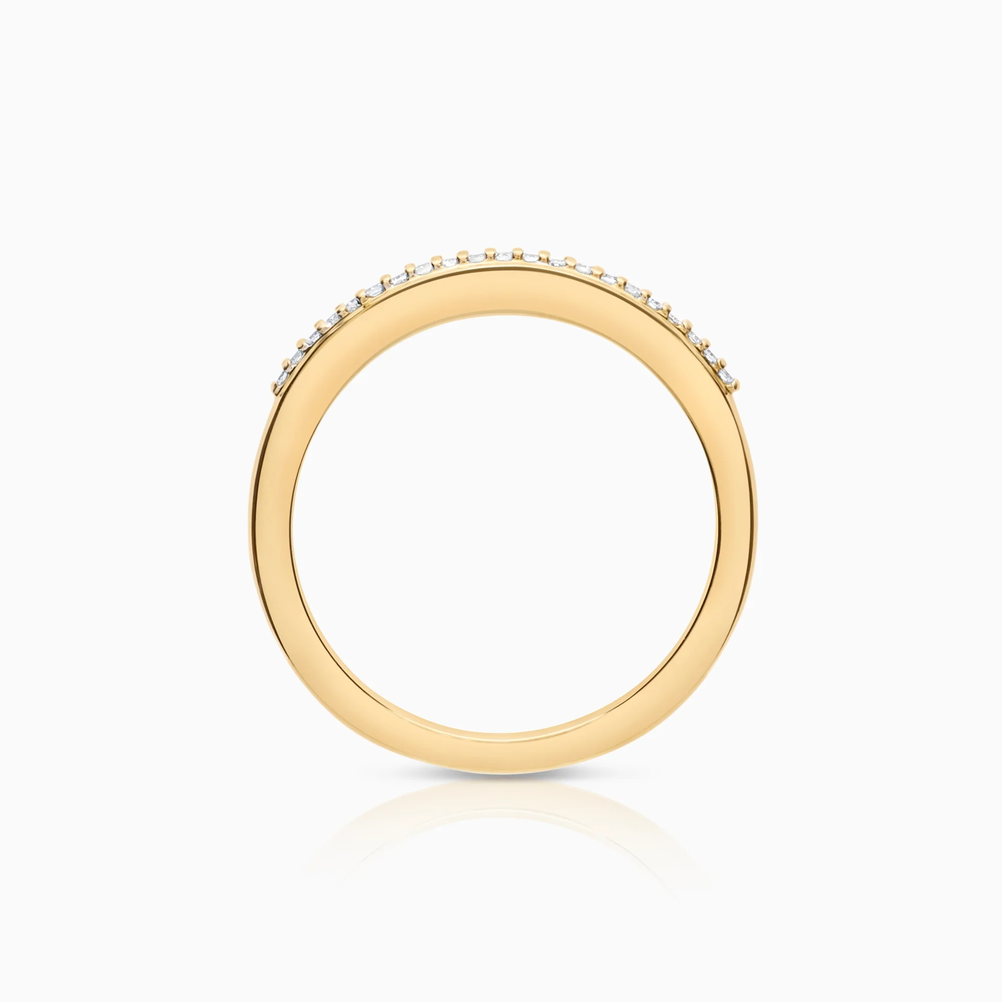Eternity Ring 0.05ct 18K gold - Image 2