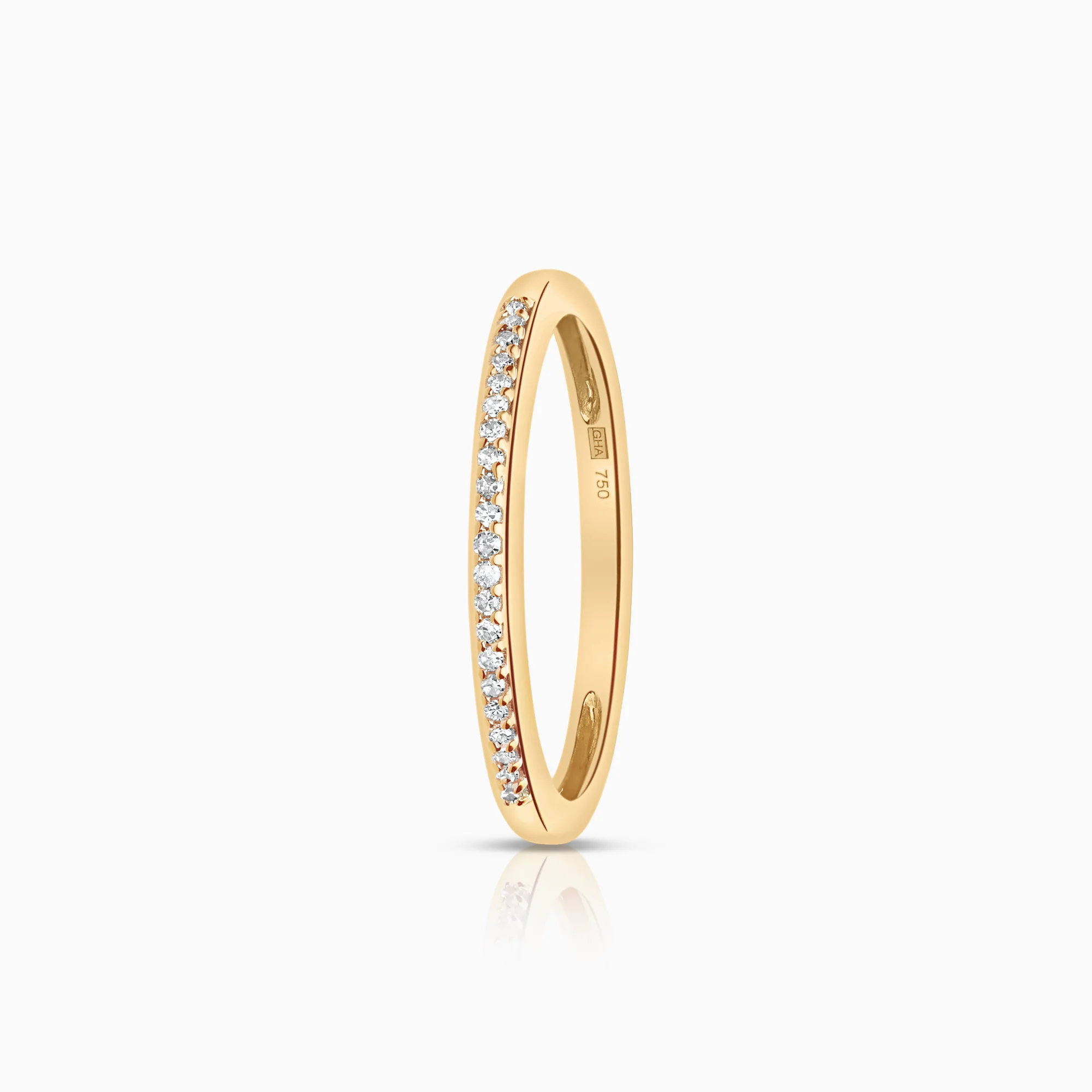Eternity Ring 0.05ct 18K gold