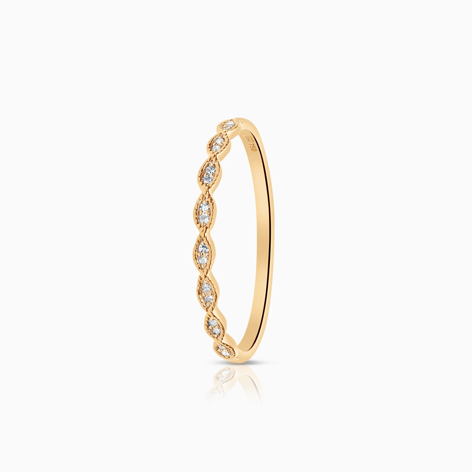 Eternity Ring 0.05ct 18K gold