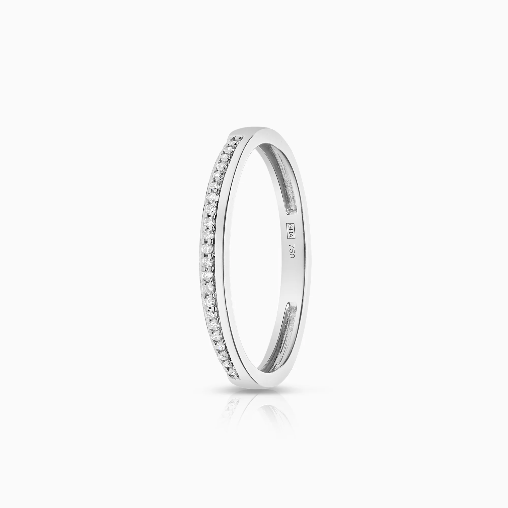 Eternity Ring 0.06ct 18K white gold
