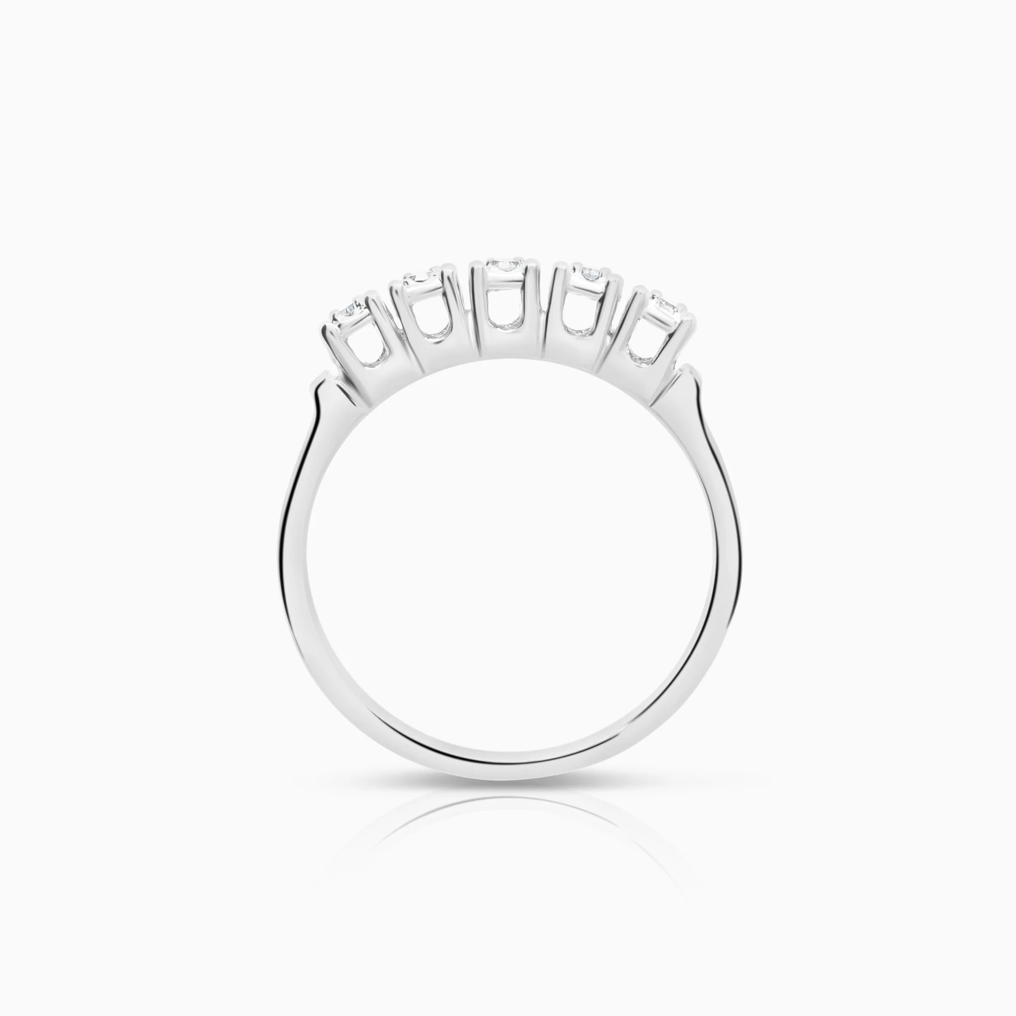 Eternity Ring 0.07ct 18K white gold - Image 2