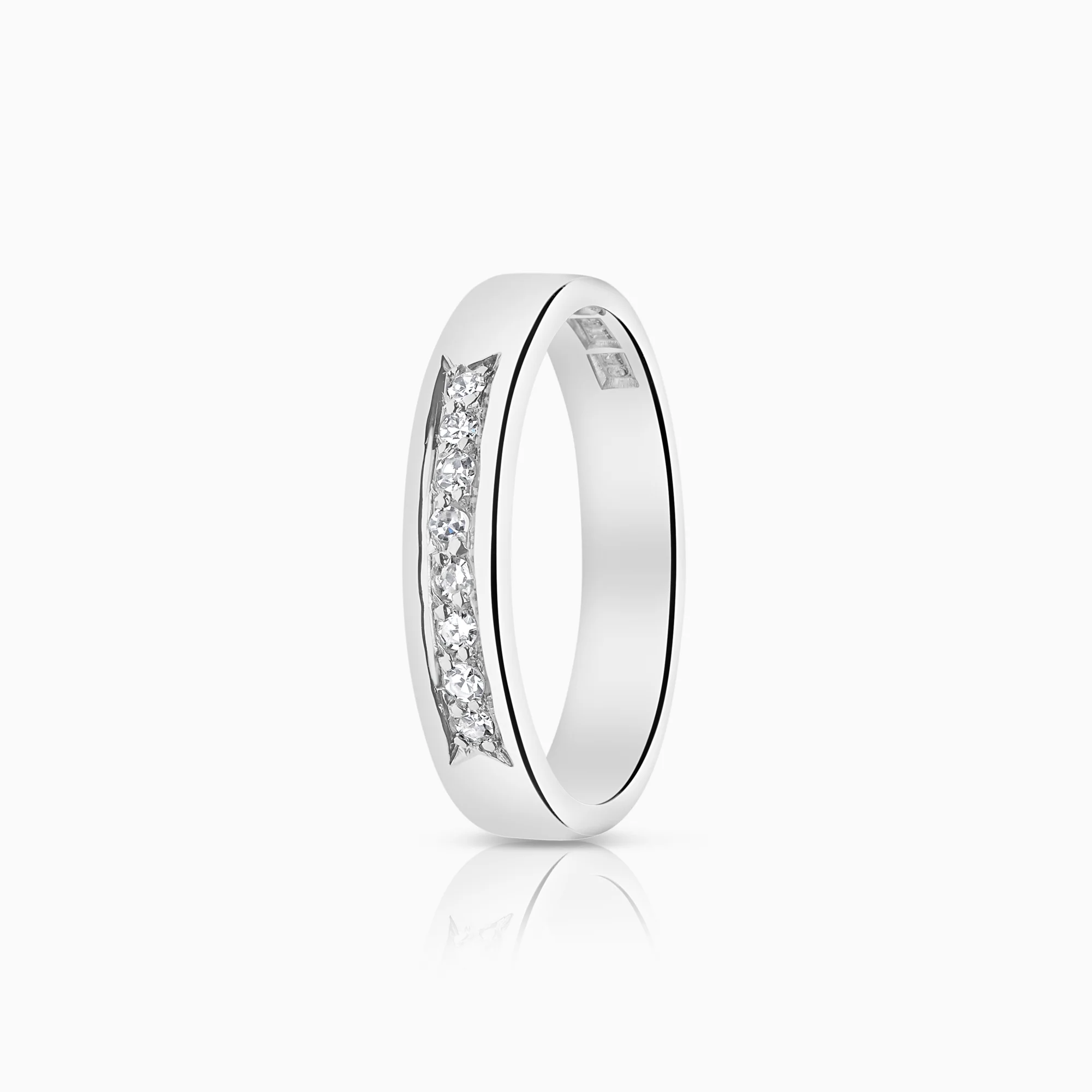 Eternity Ring 0.08ct 18K white gold