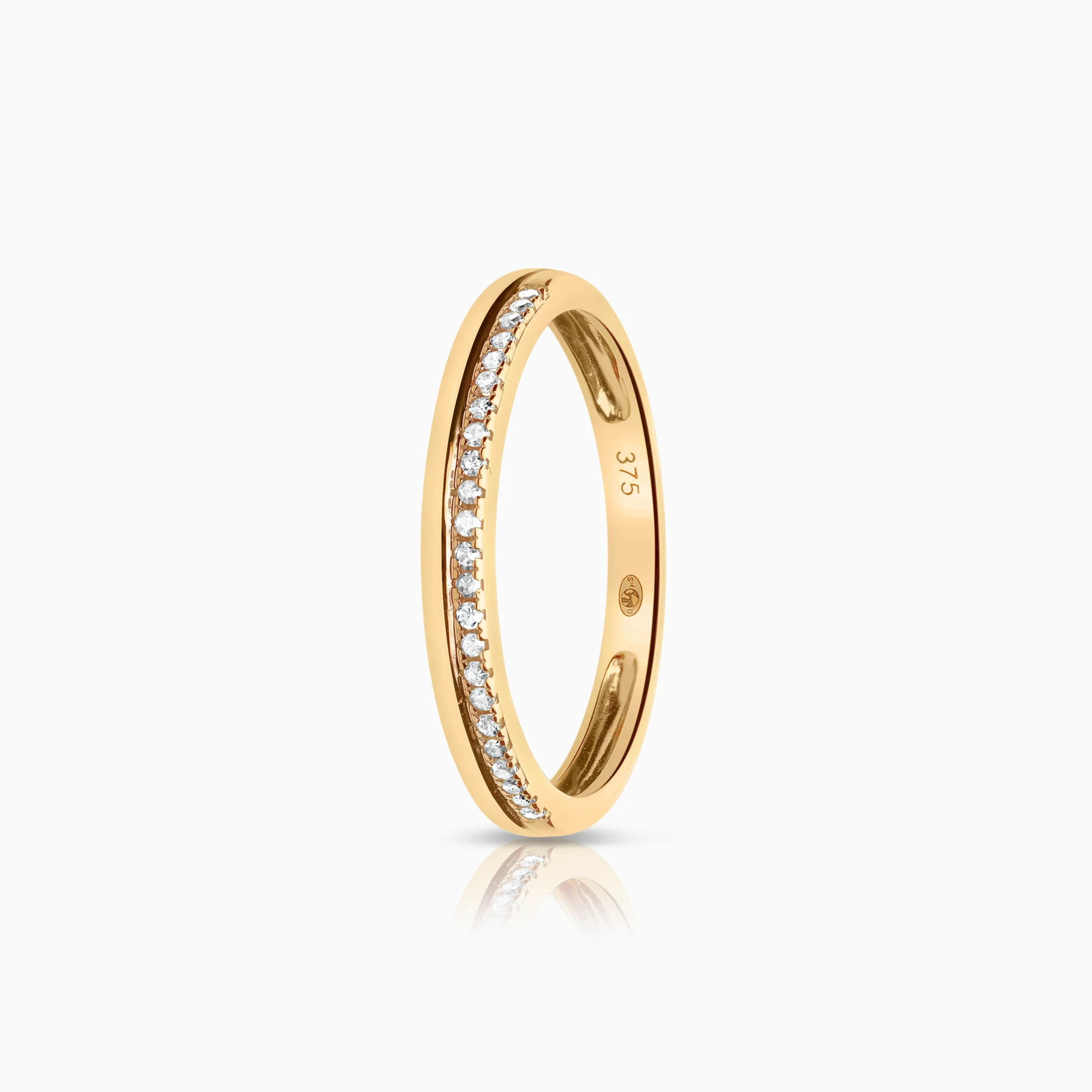 Eternity Ring 0.08ct 9K gold