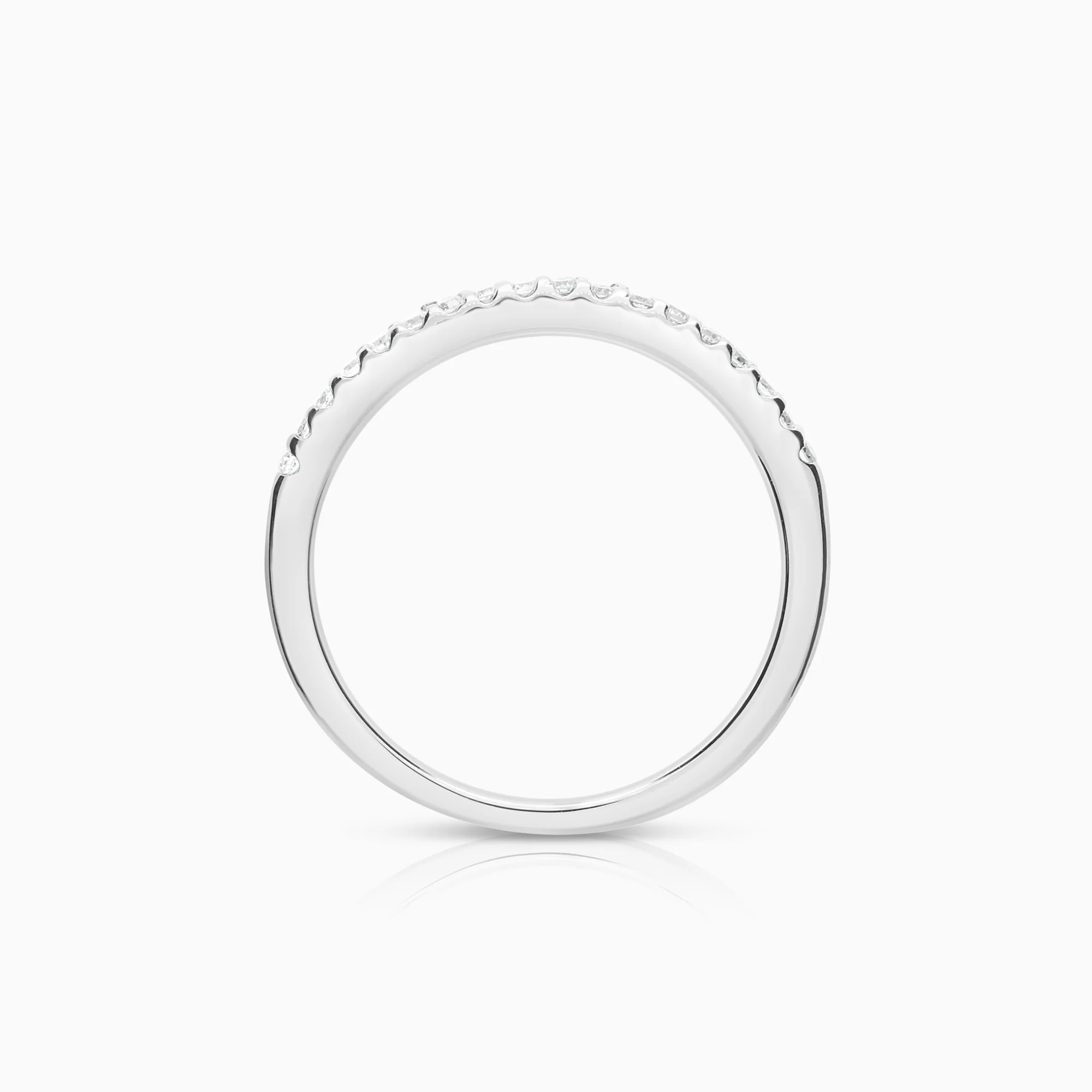 Eternity Ring 0.10ct 18K white gold - Image 2
