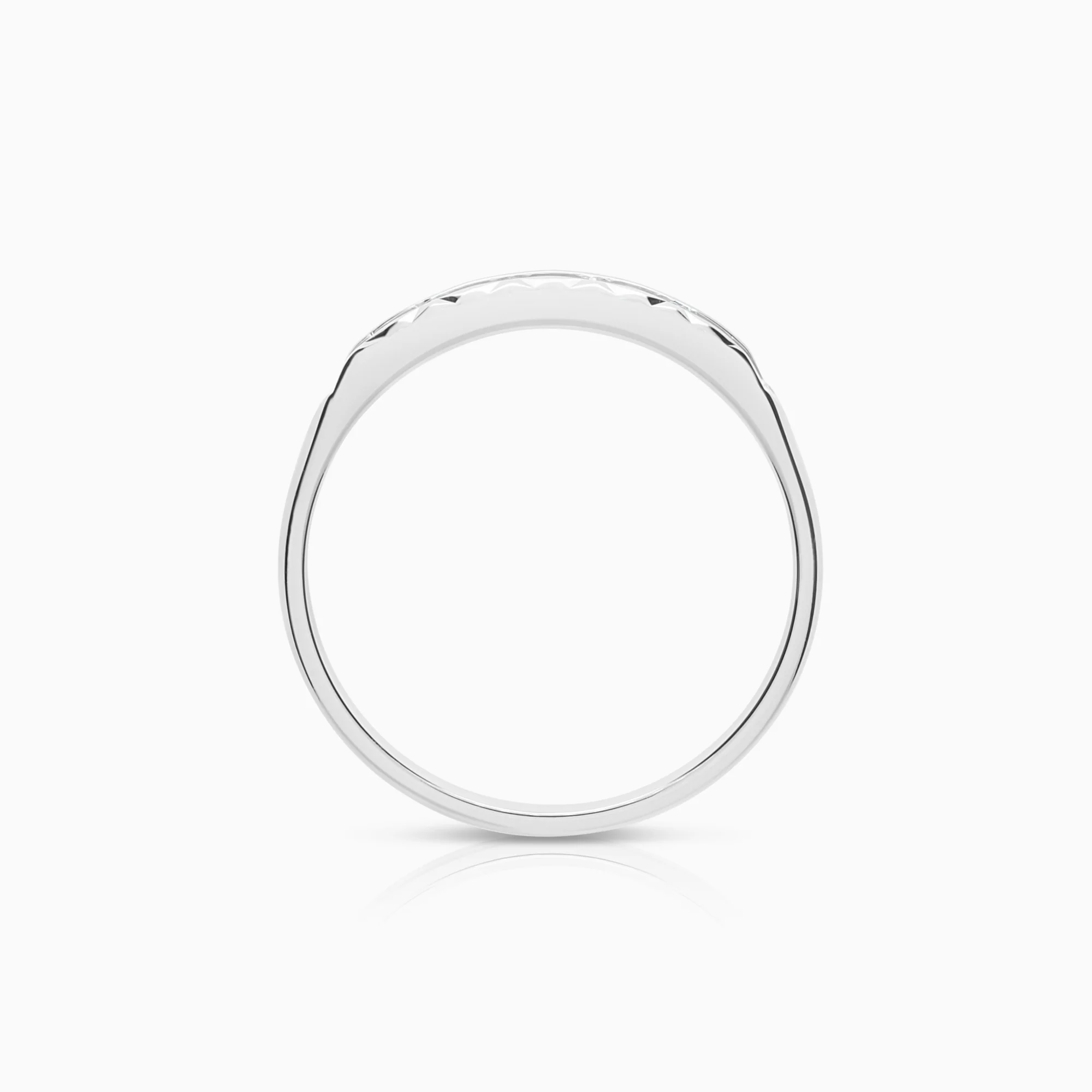 Eternity Ring 0.10ct 18K white gold - Image 2