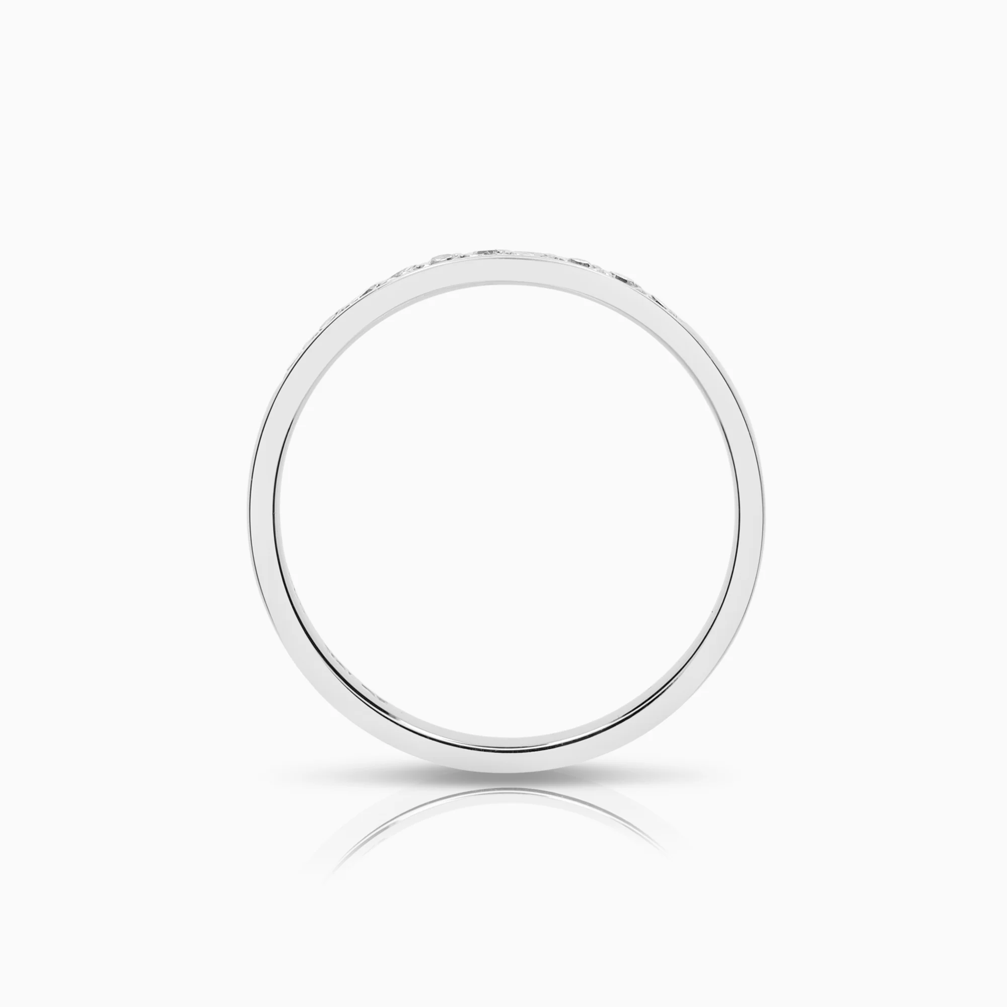Eternity Ring 0.10ct 18K white gold - Image 2