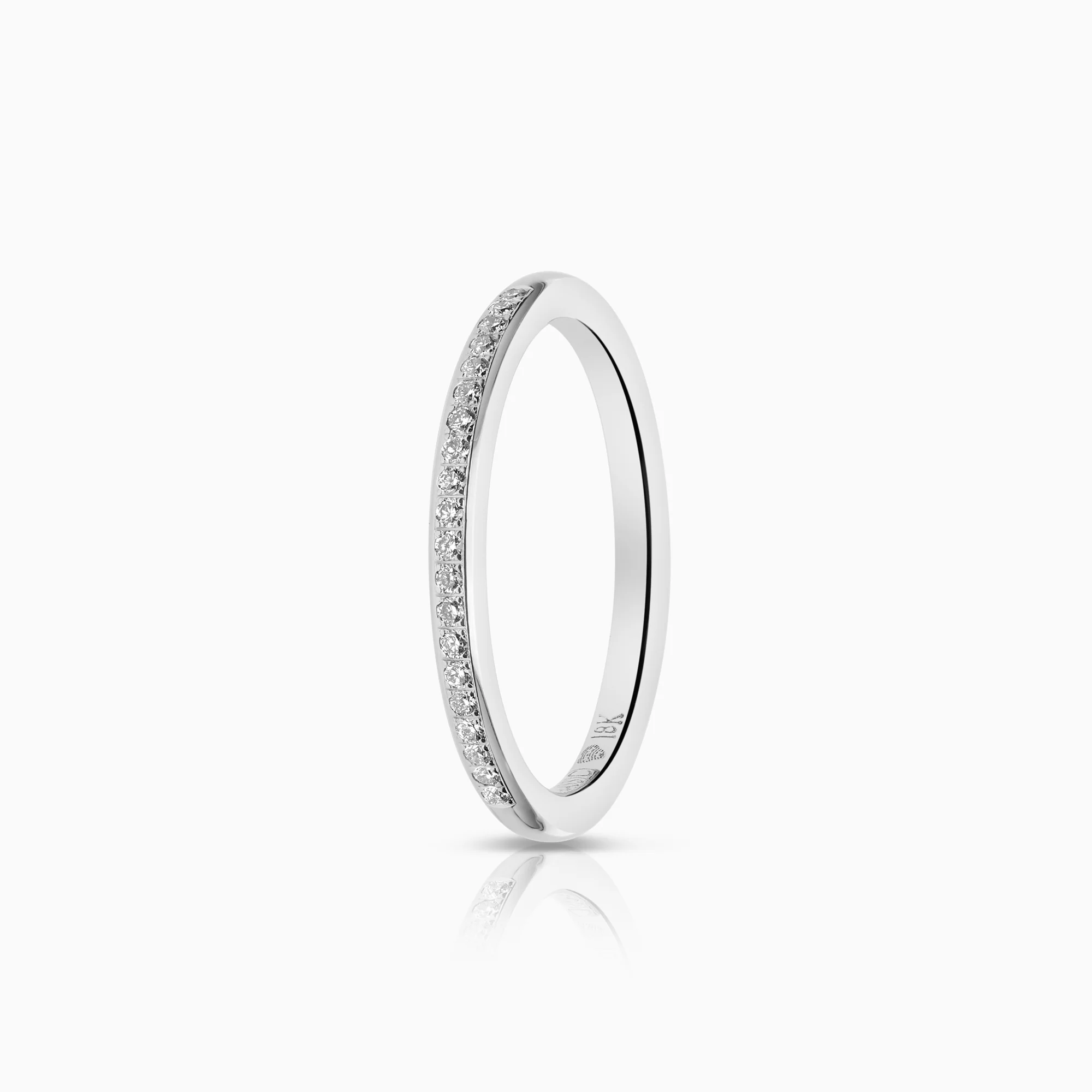 Eternity Ring 0.10ct 18K white gold
