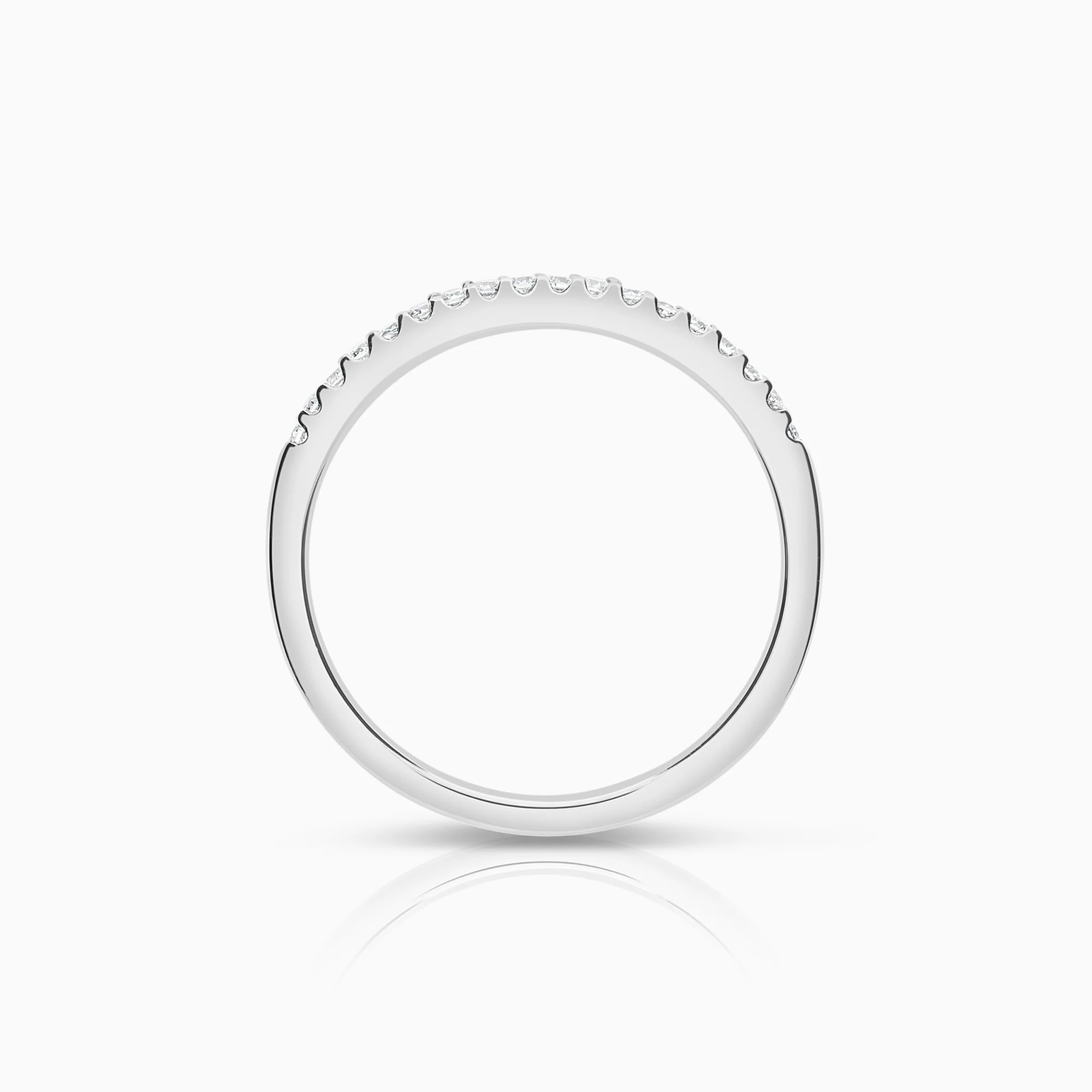 Eternity Ring 0.11ct 18K white gold - Image 2