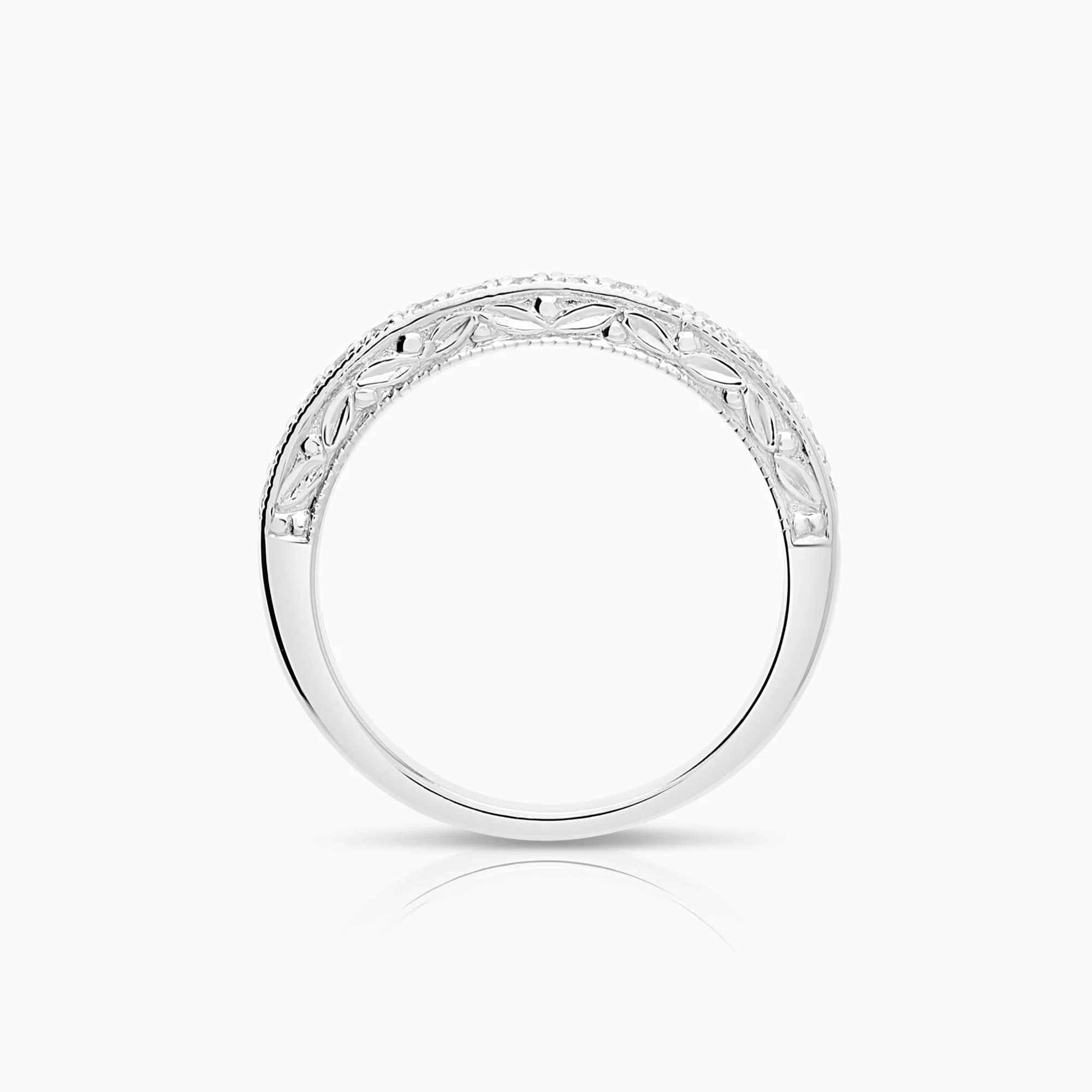 Eternity Ring 0.12ct 14K white gold - Image 2