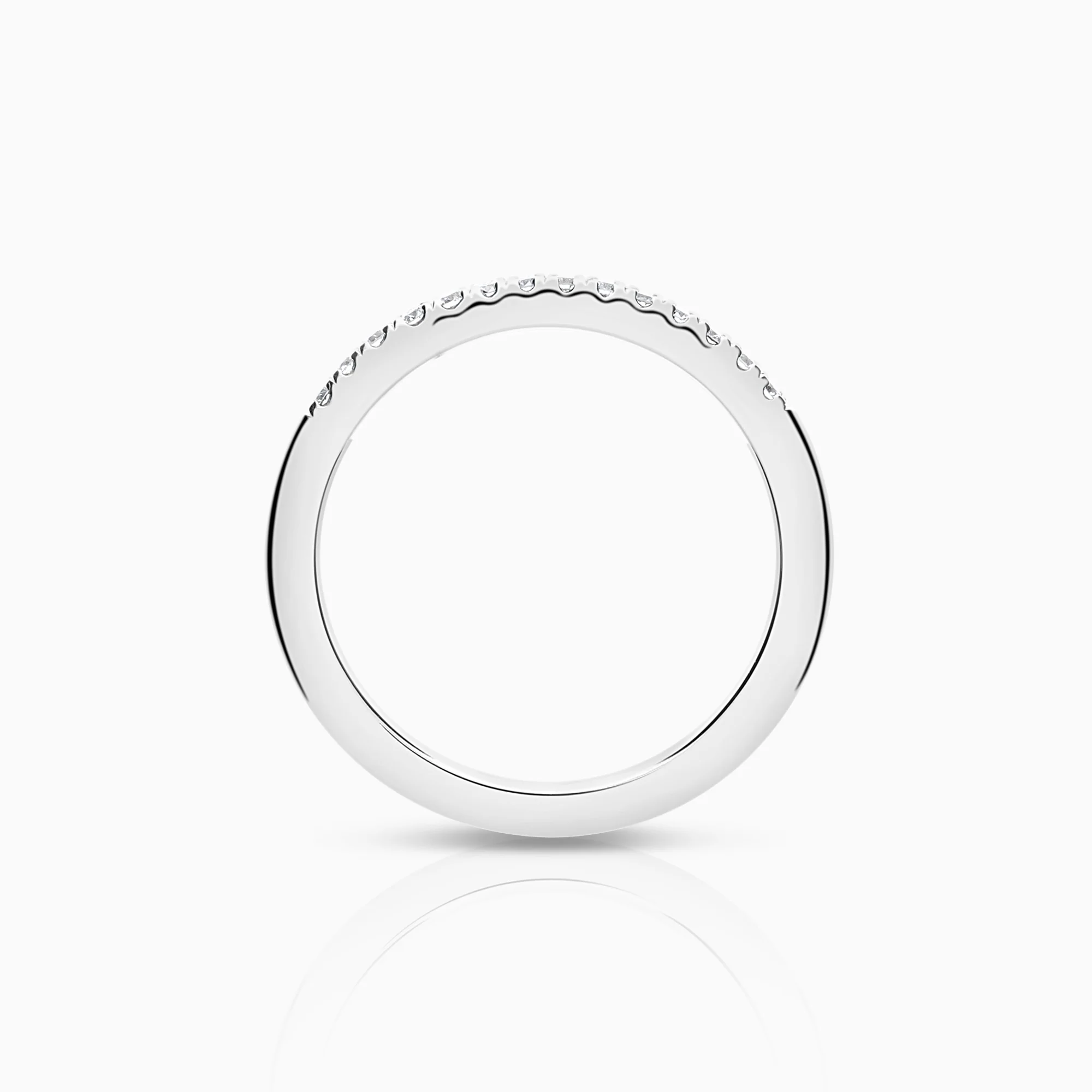Eternity Ring 0.12ct 18K white gold - Image 2