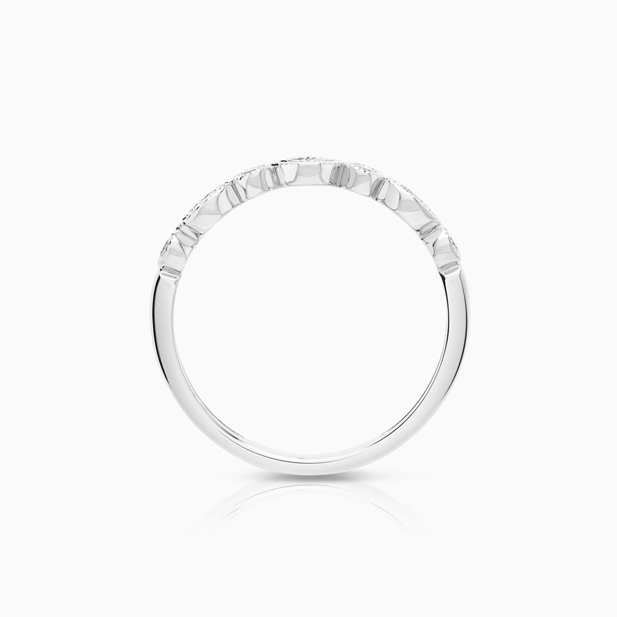 Eternity Ring 0.12ct 18K white gold - Image 2