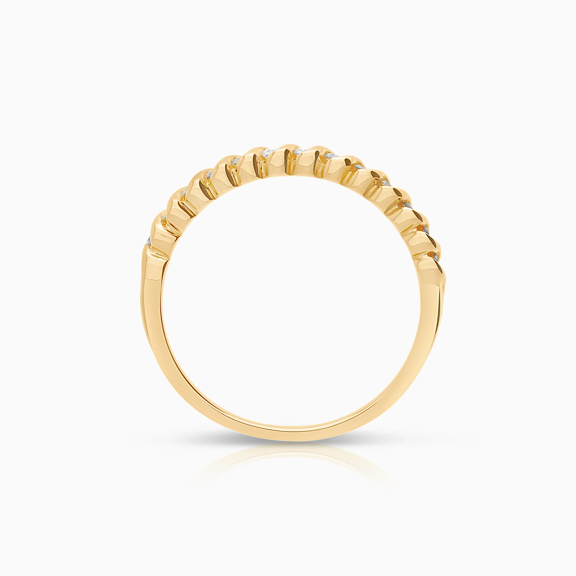 Eternity Ring 0.13ct 18K gold - Image 2