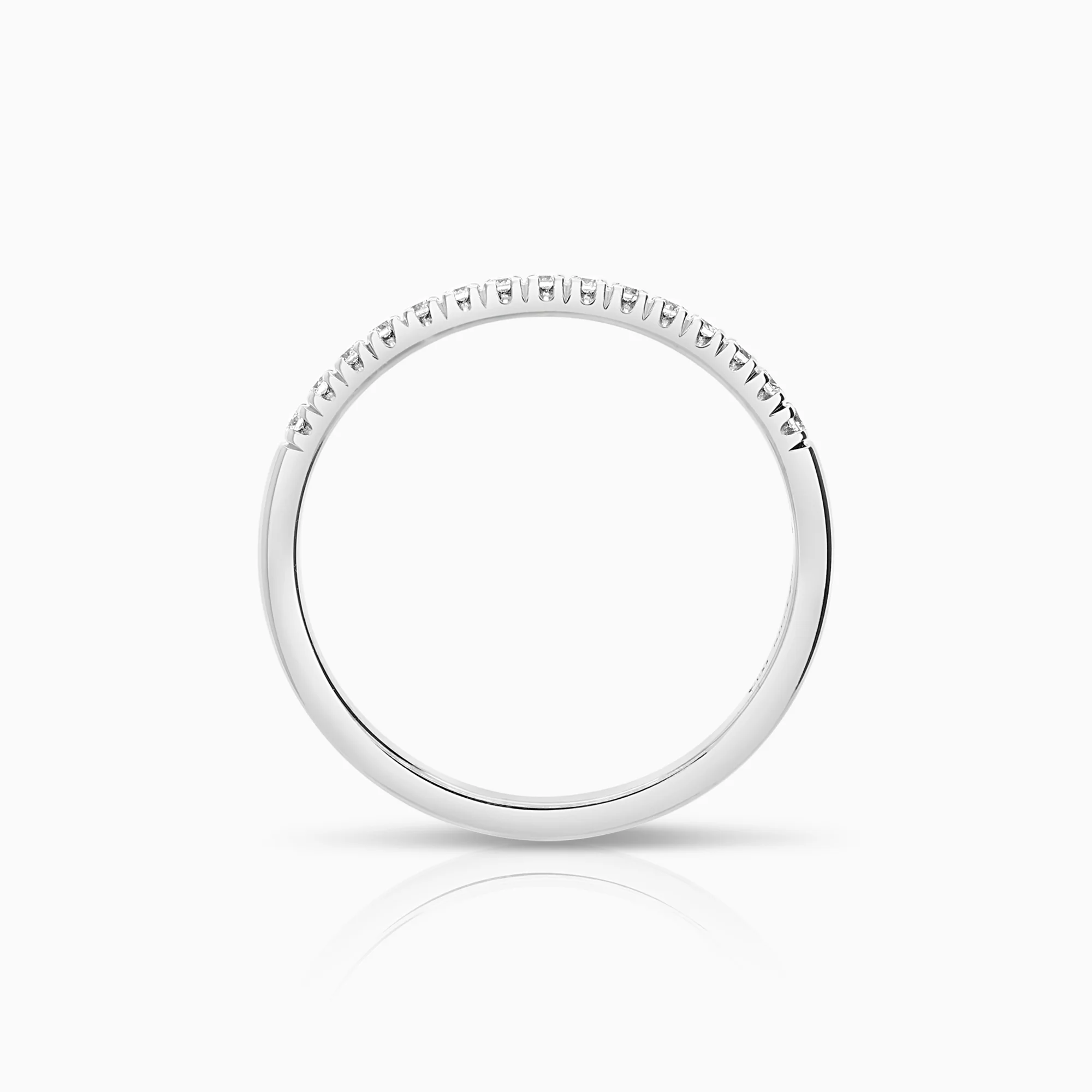 Eternity Ring 0.13ct 18K white gold - Image 2