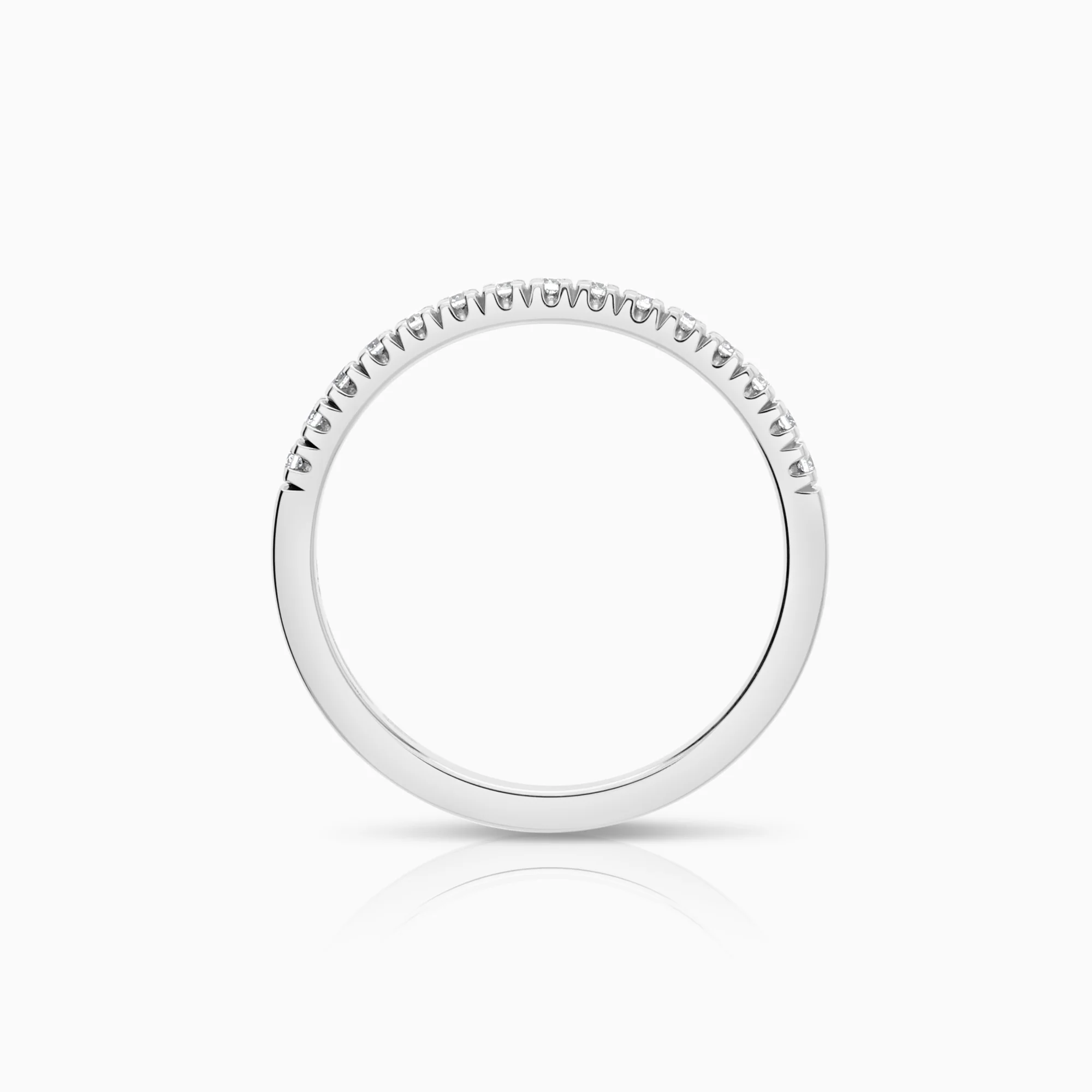 Eternity Ring 0.13ct 18K white gold - Image 2