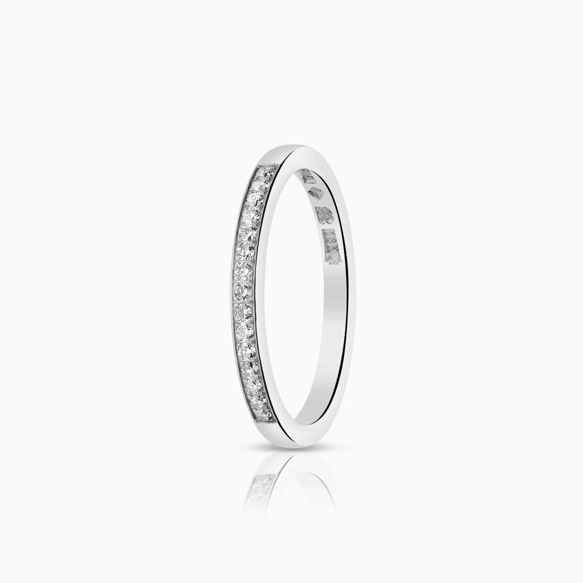 Eternity Ring 0.13ct 18K white gold