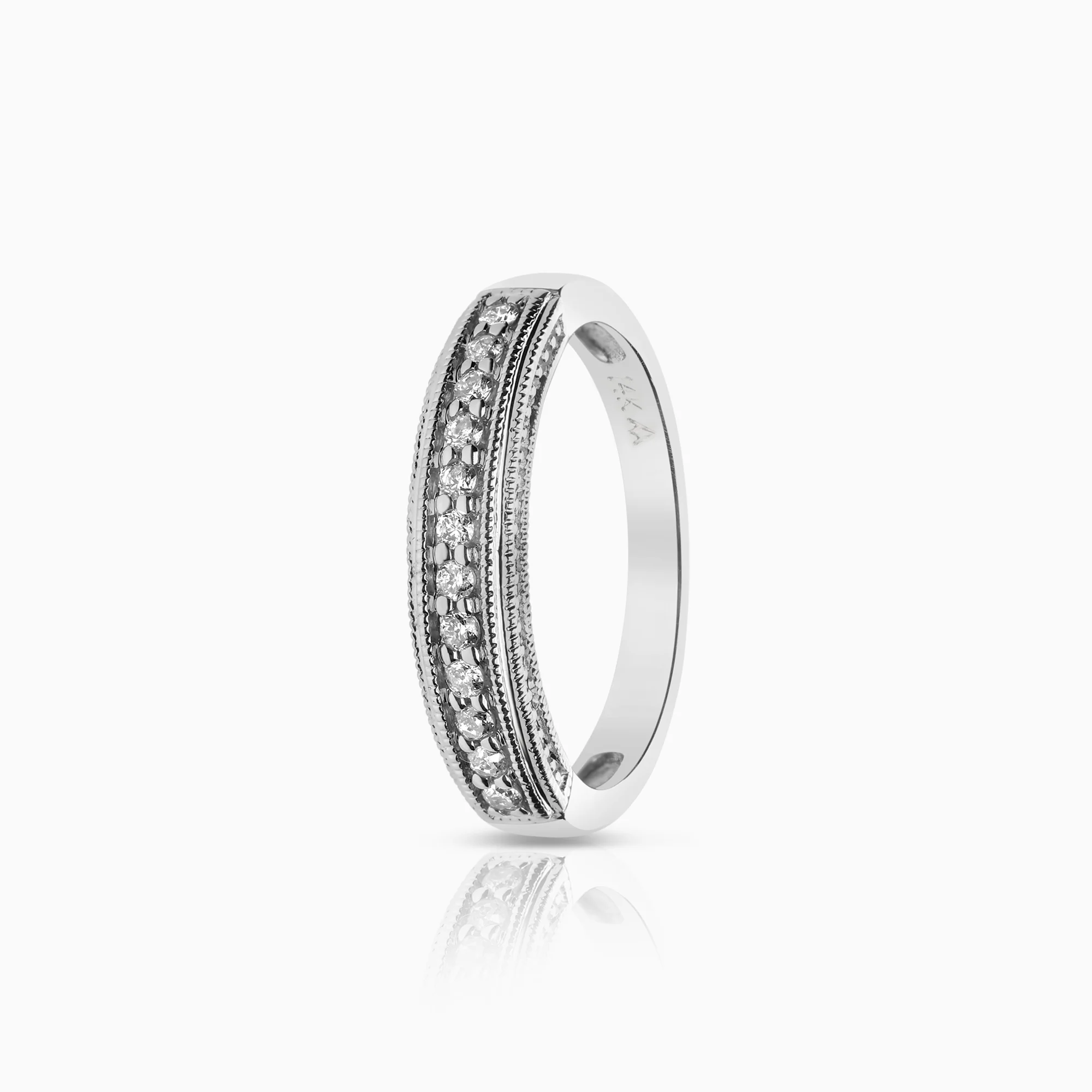 Eternity Ring 0.14ct 14K white gold