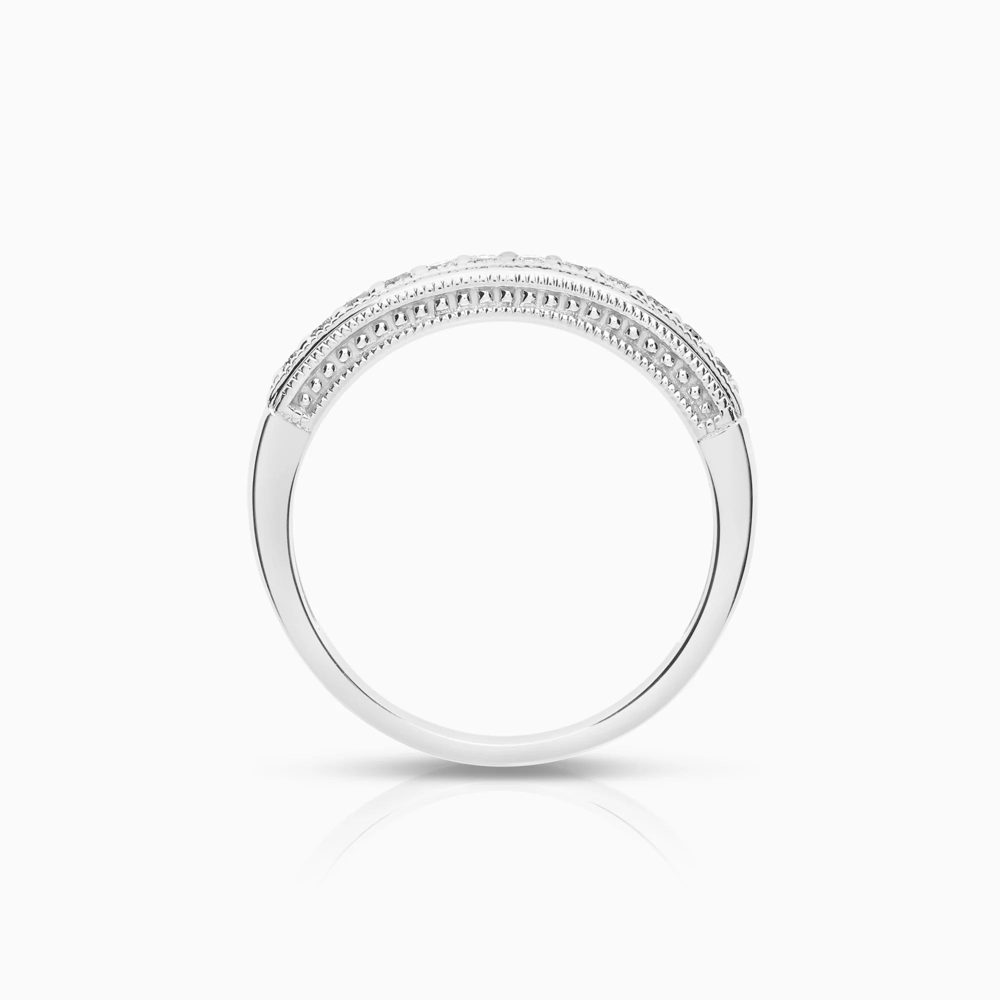 Eternity Ring 0.14ct 14K white gold - Image 2