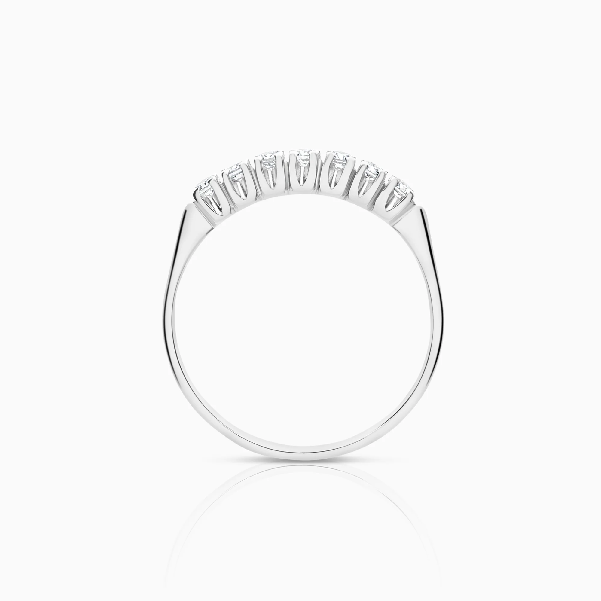 Eternity Ring 0.14ct 18K White Gold - Image 2