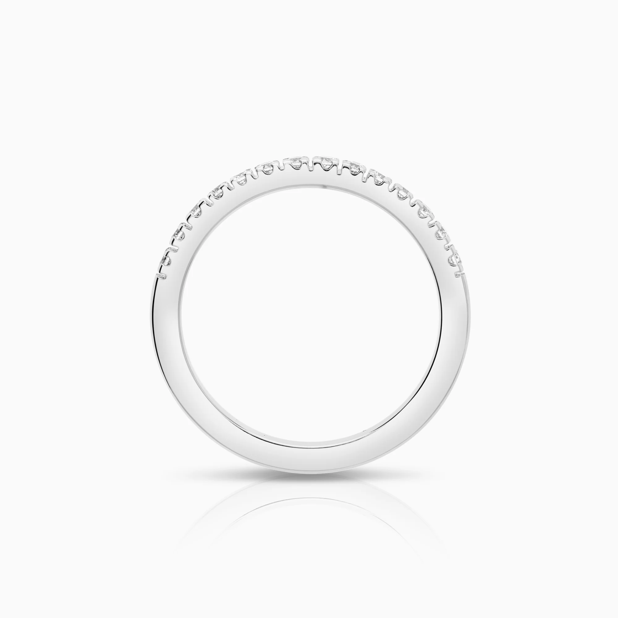 Eternity Ring 0.14ct 18K White Gold - Image 2