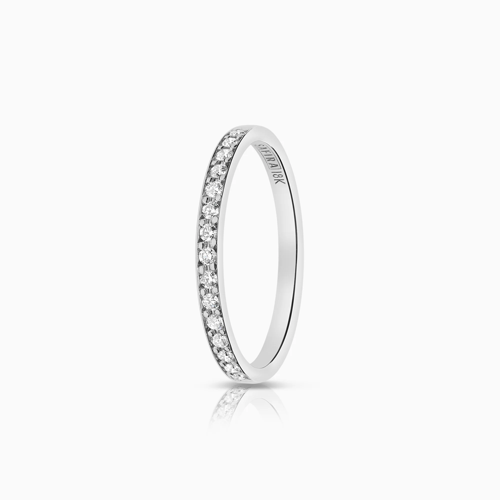 Eternity Ring 0.15ct 18K white gold