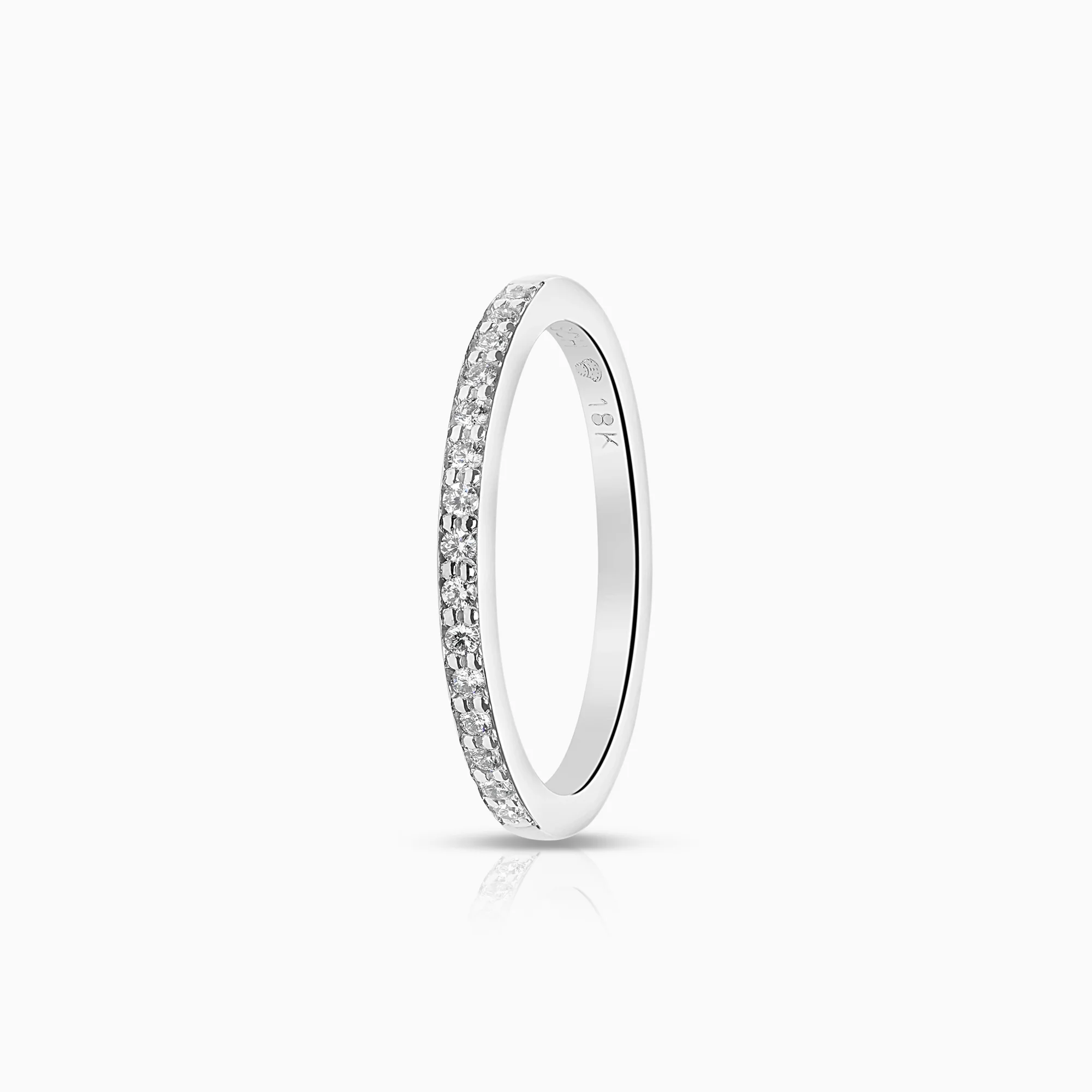 Eternity Ring 0.15ct 18K white gold