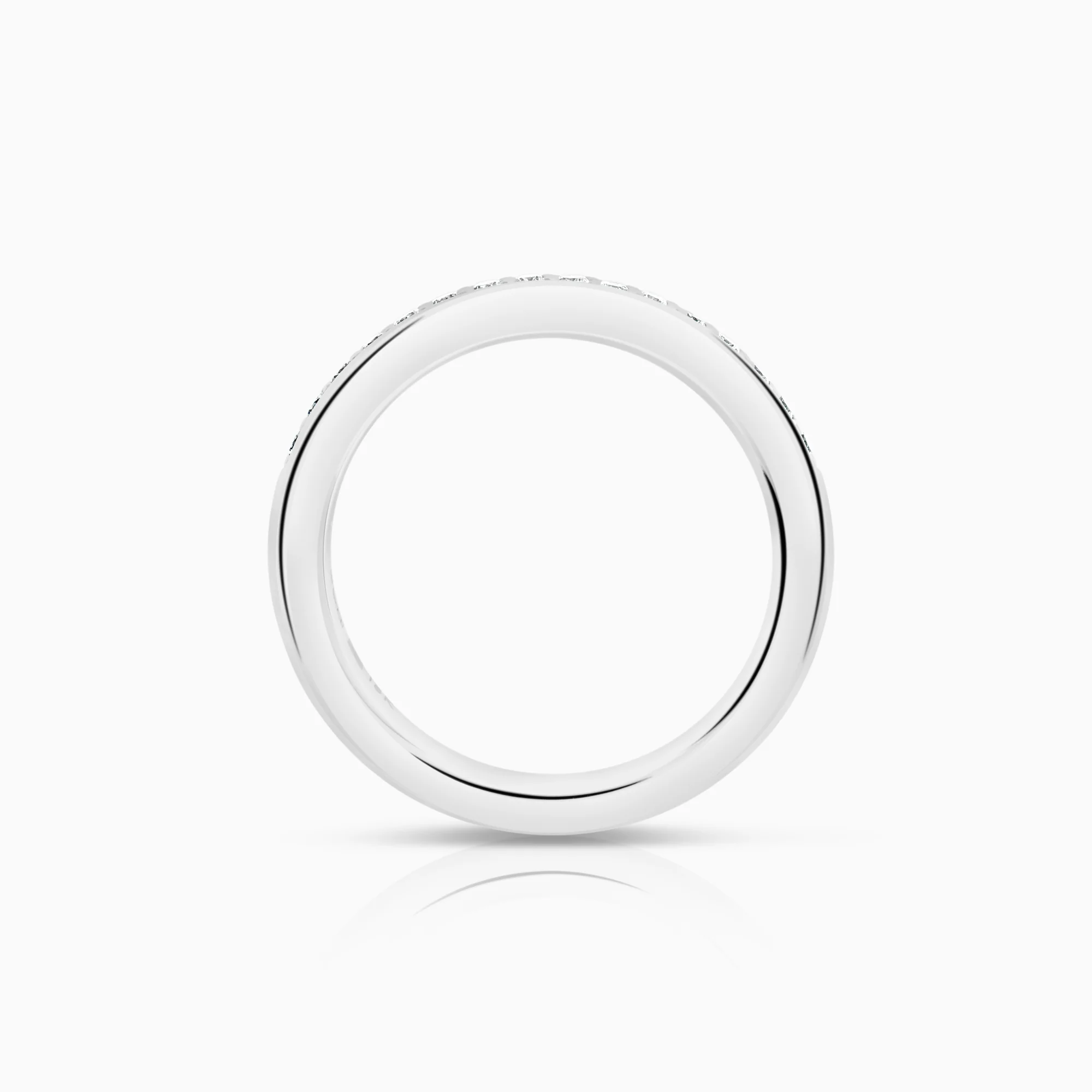 Eternity ring 0.16ct 18K white gold - Image 2