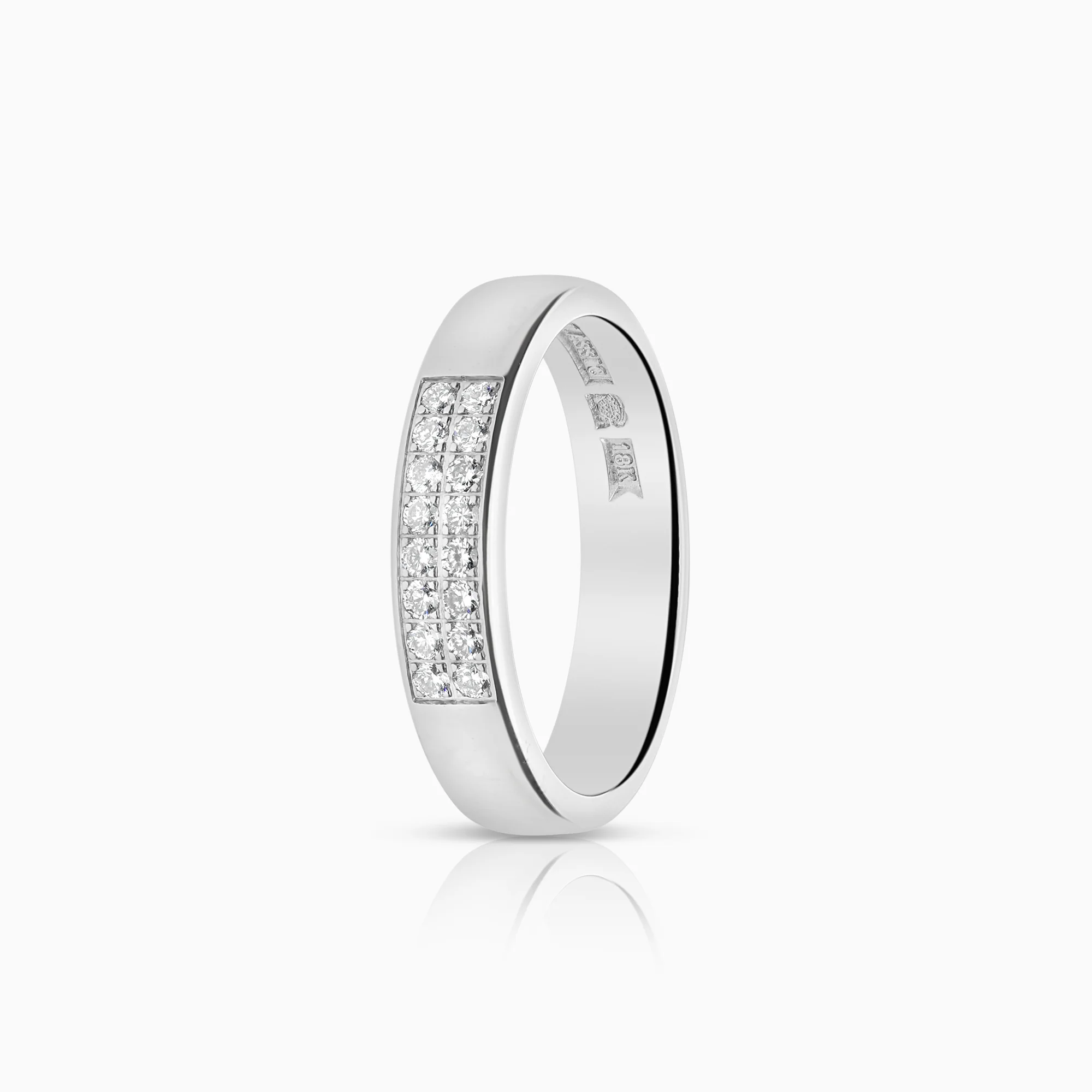 Eternity ring 0.16ct 18K white gold