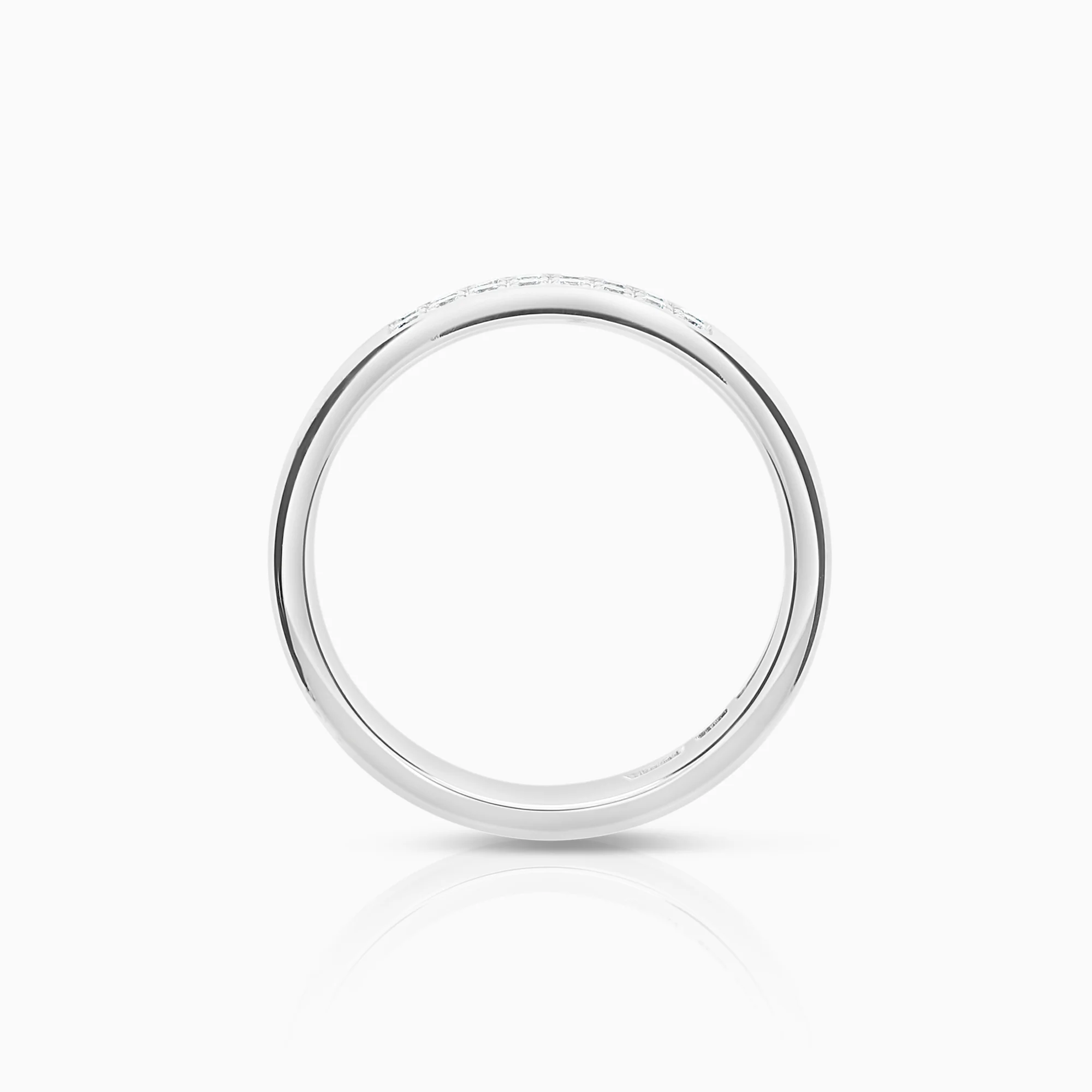 Eternity ring 0.16ct 18K white gold - Image 2