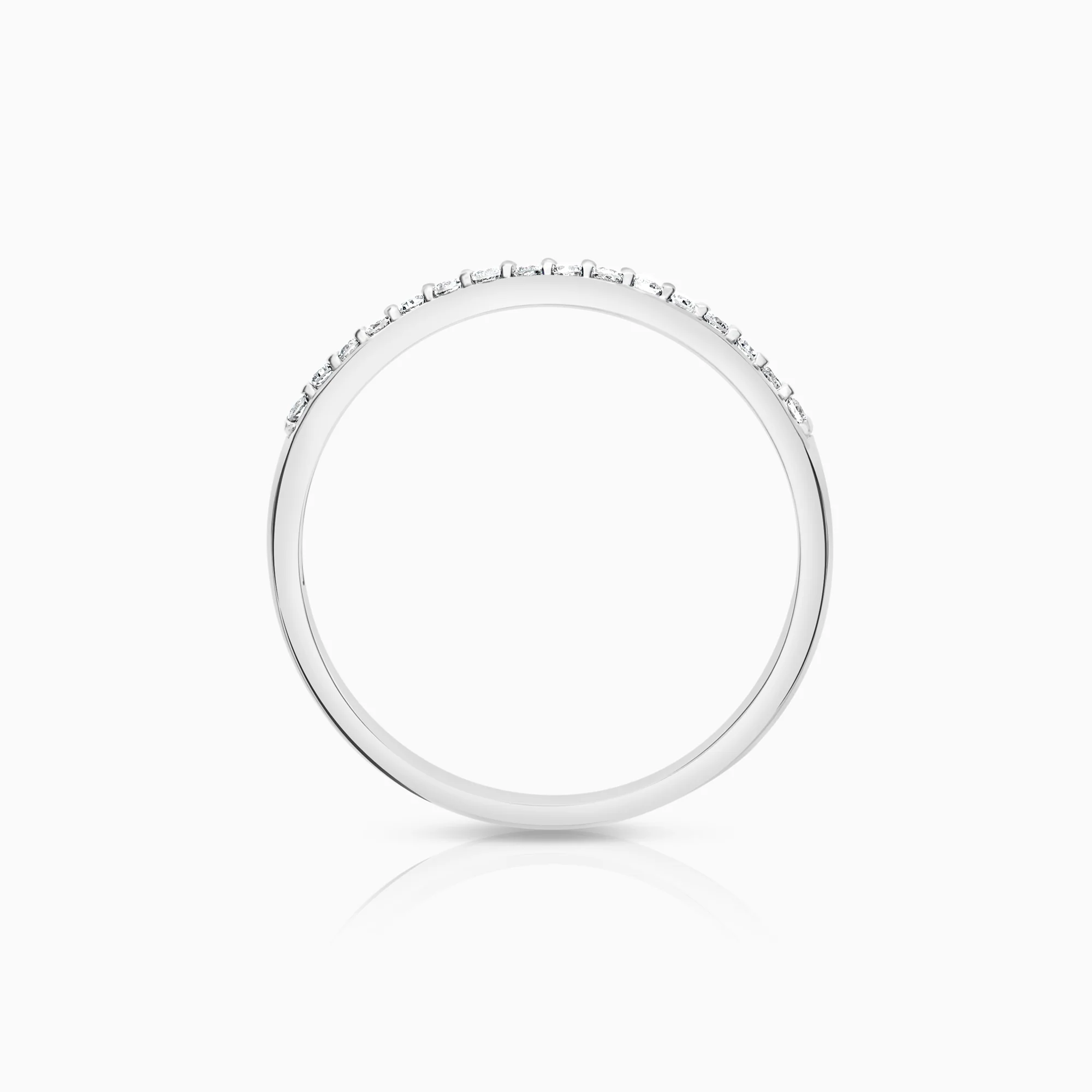 Eternity Ring 0.19ct 18K white gold - Image 2