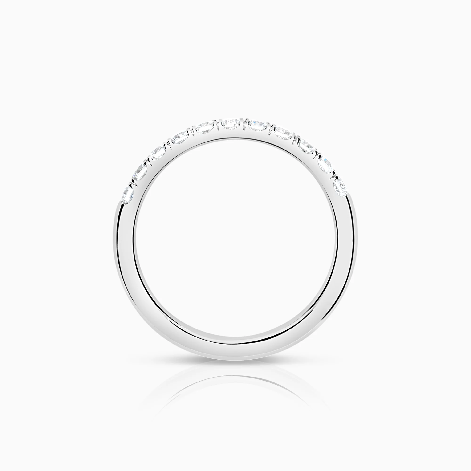 Eternity Ring 0.19ct 18K white gold - Image 2