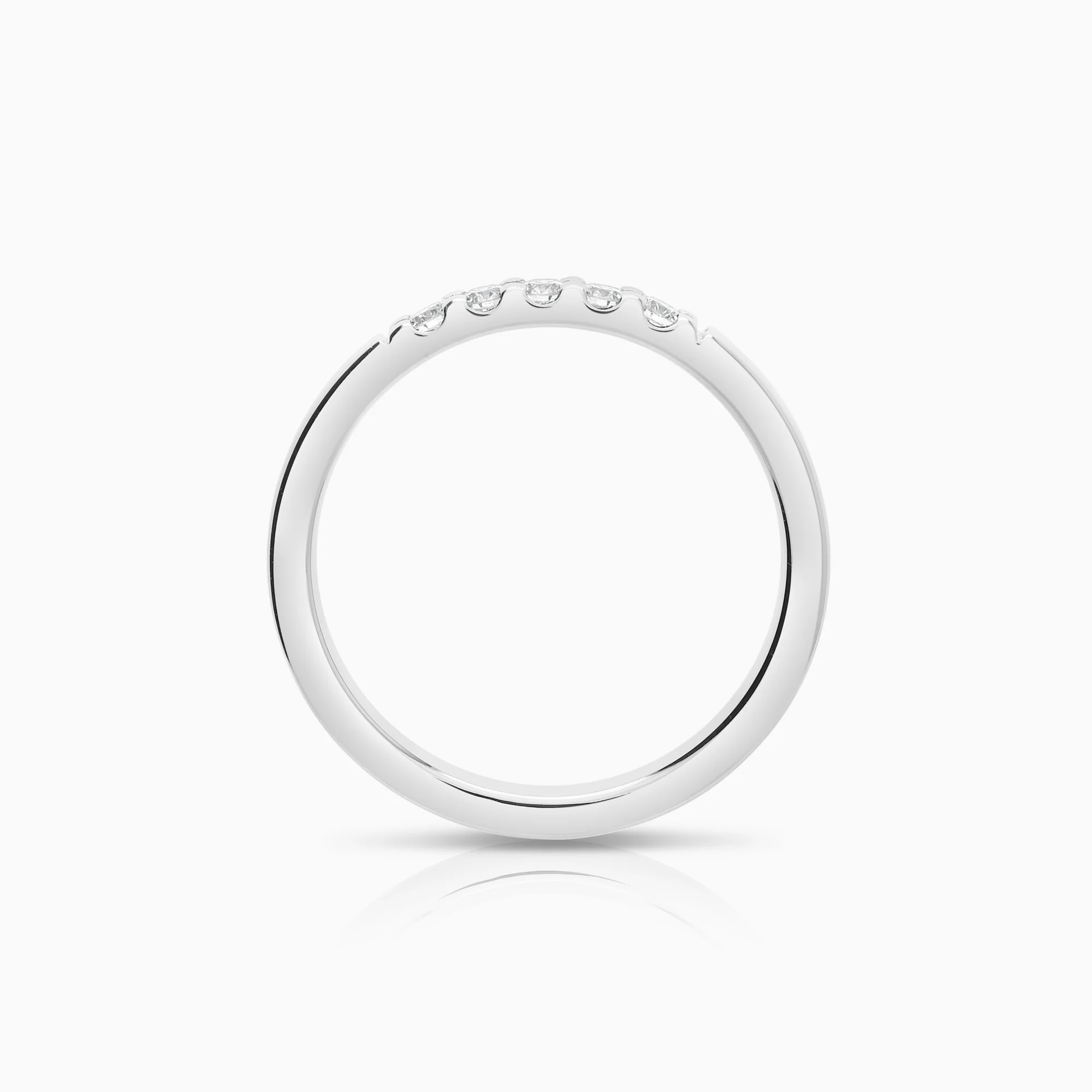 Eternity Ring 0.20ct 18K white gold - Image 2