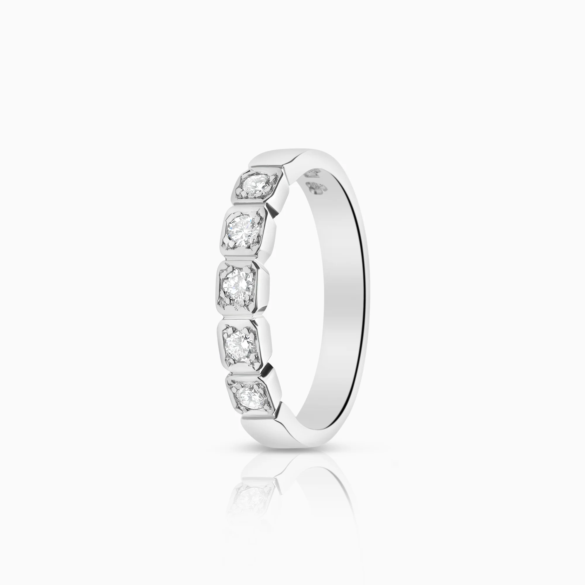 Eternity Ring 0.20ct 18K white gold