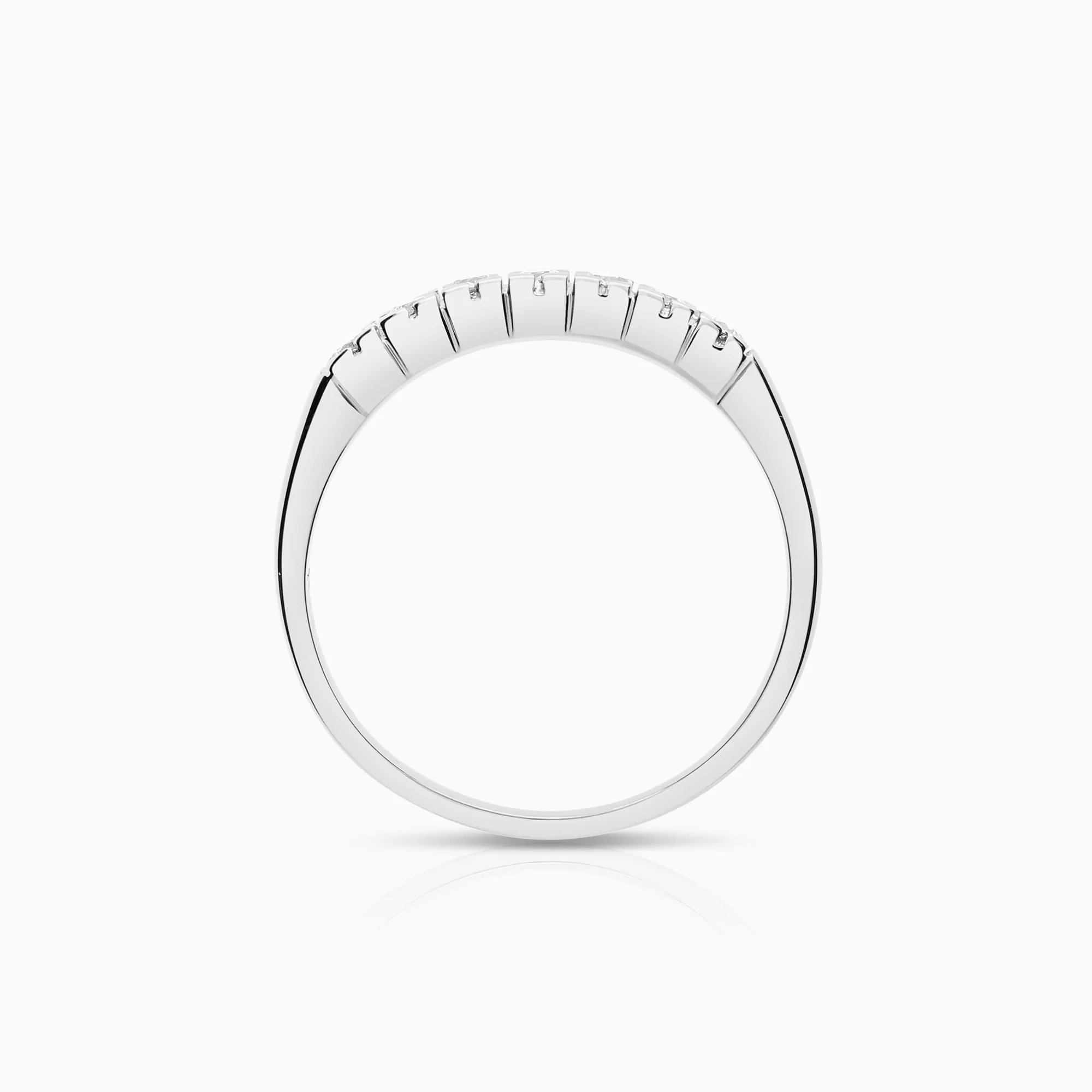 Eternity Ring 0.21ct 18K white gold - Image 2