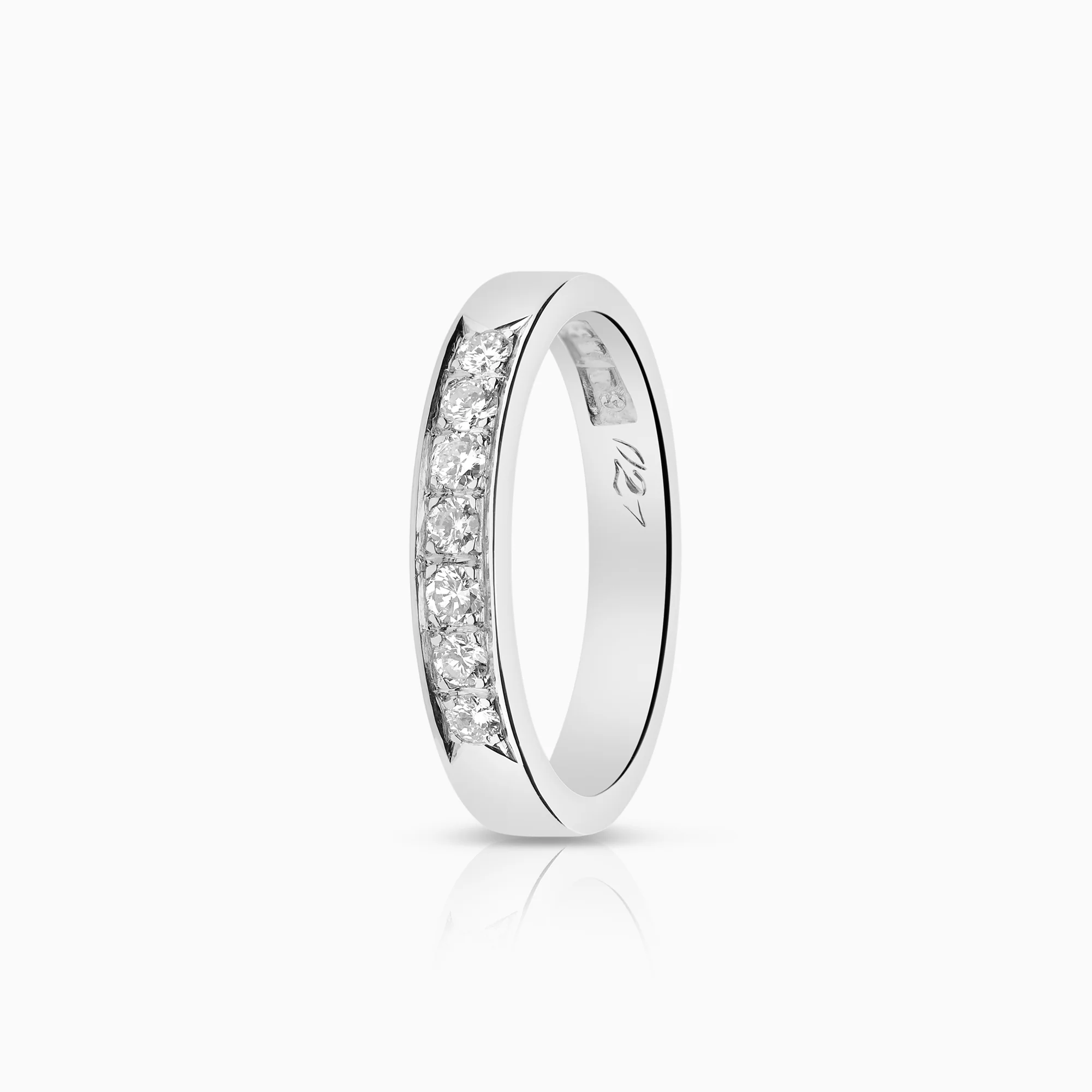 Eternity Ring 0.21ct 18K white gold
