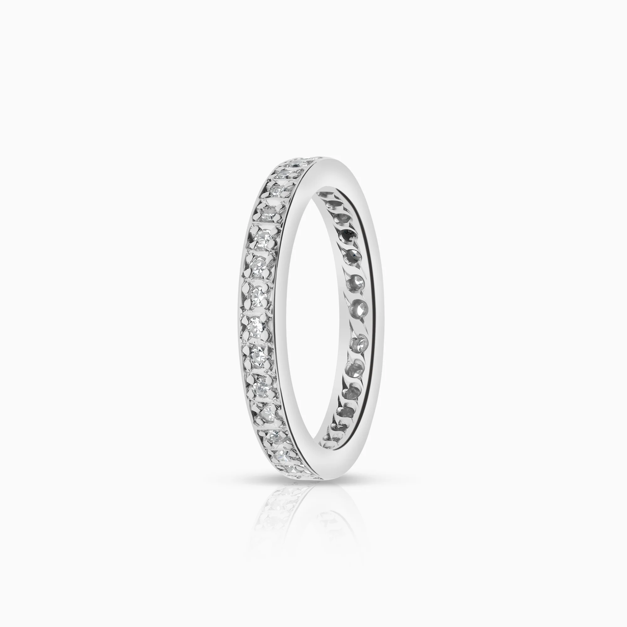 Eternity Ring 0.22ct 14K white gold