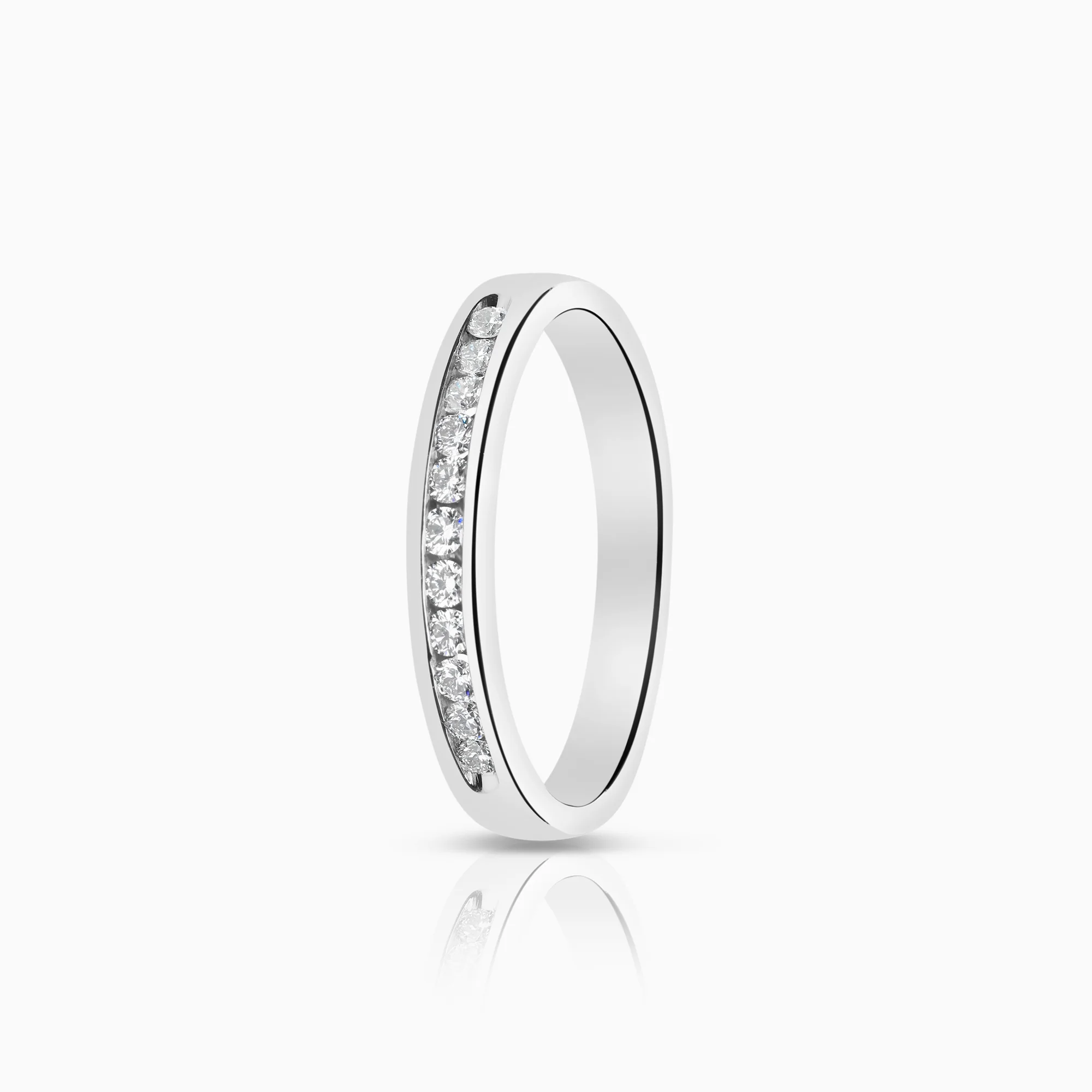 Eternity Ring 0.22ct 18K white gold