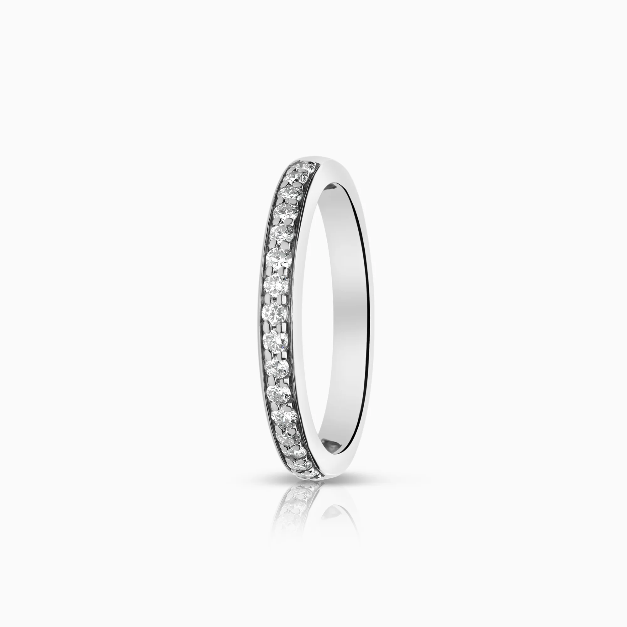 Eternity Ring 0.24ct 18K white gold