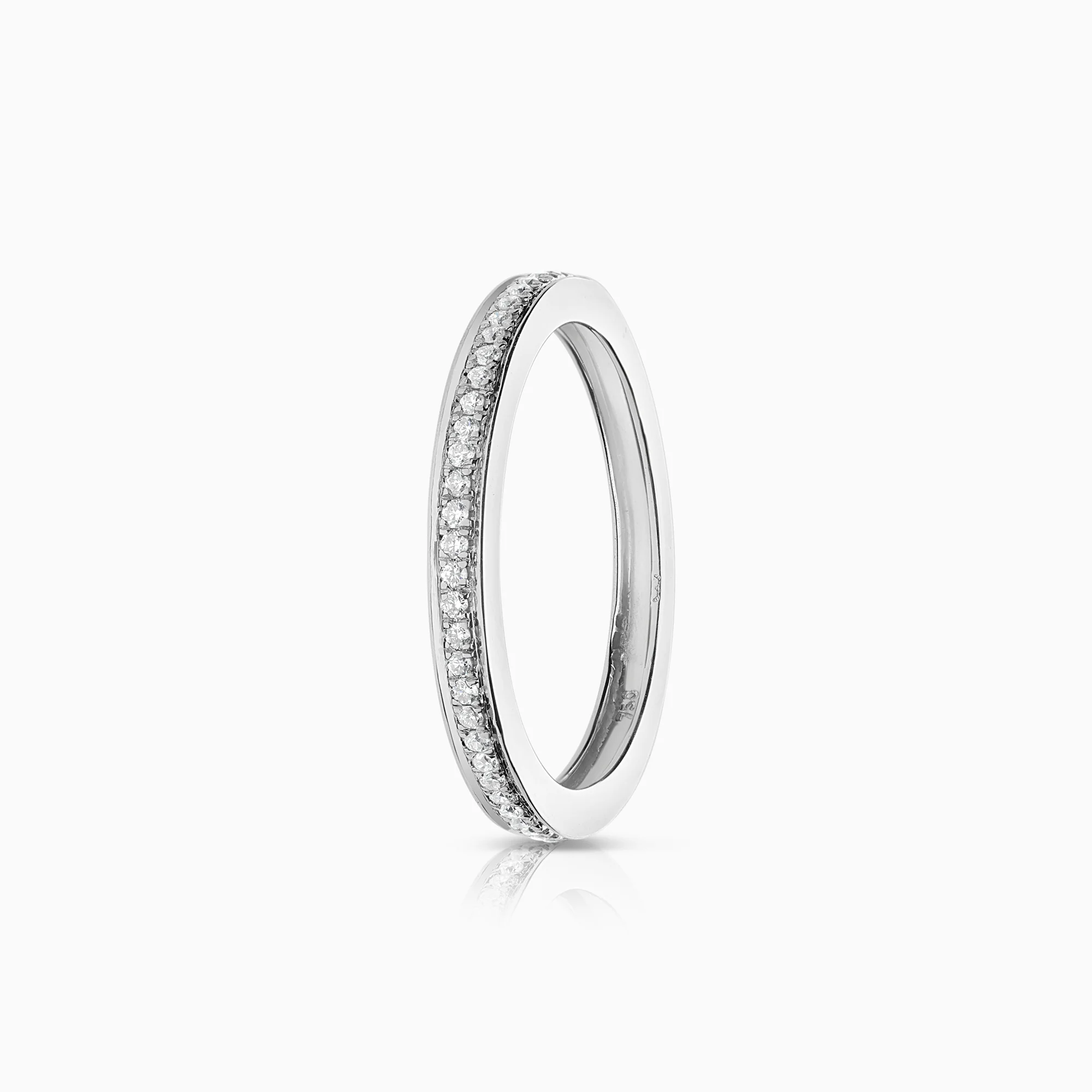 Eternity Ring 0.27ct 18K white gold