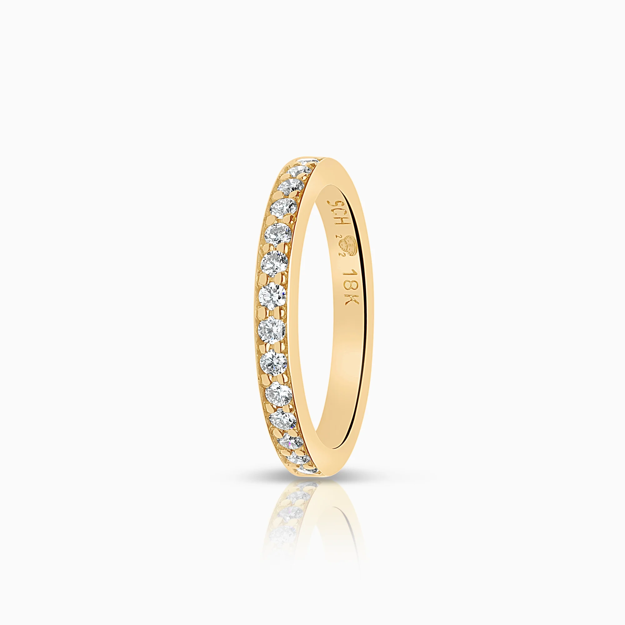 Eternity Ring 0.28ct 18K gold
