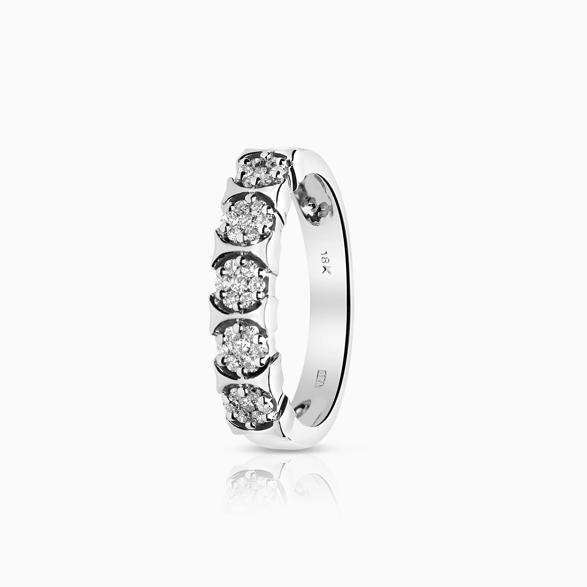 Eternity Ring 0.28ct 18K White Gold