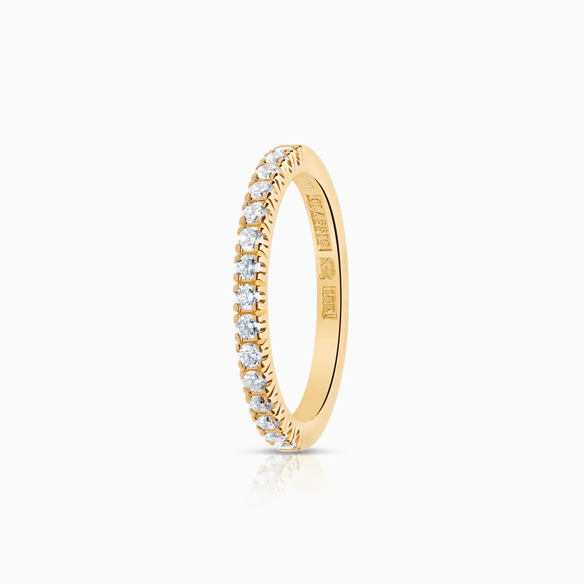 Eternity ring 0.30ct 18K gold