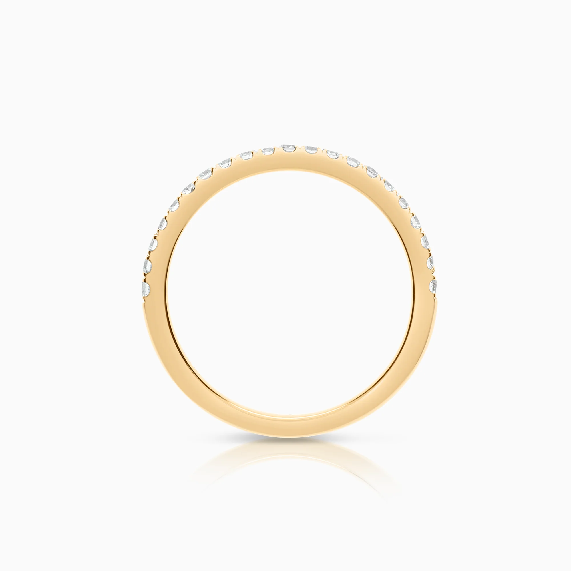 Eternity ring 0.30ct 18K gold - Image 2