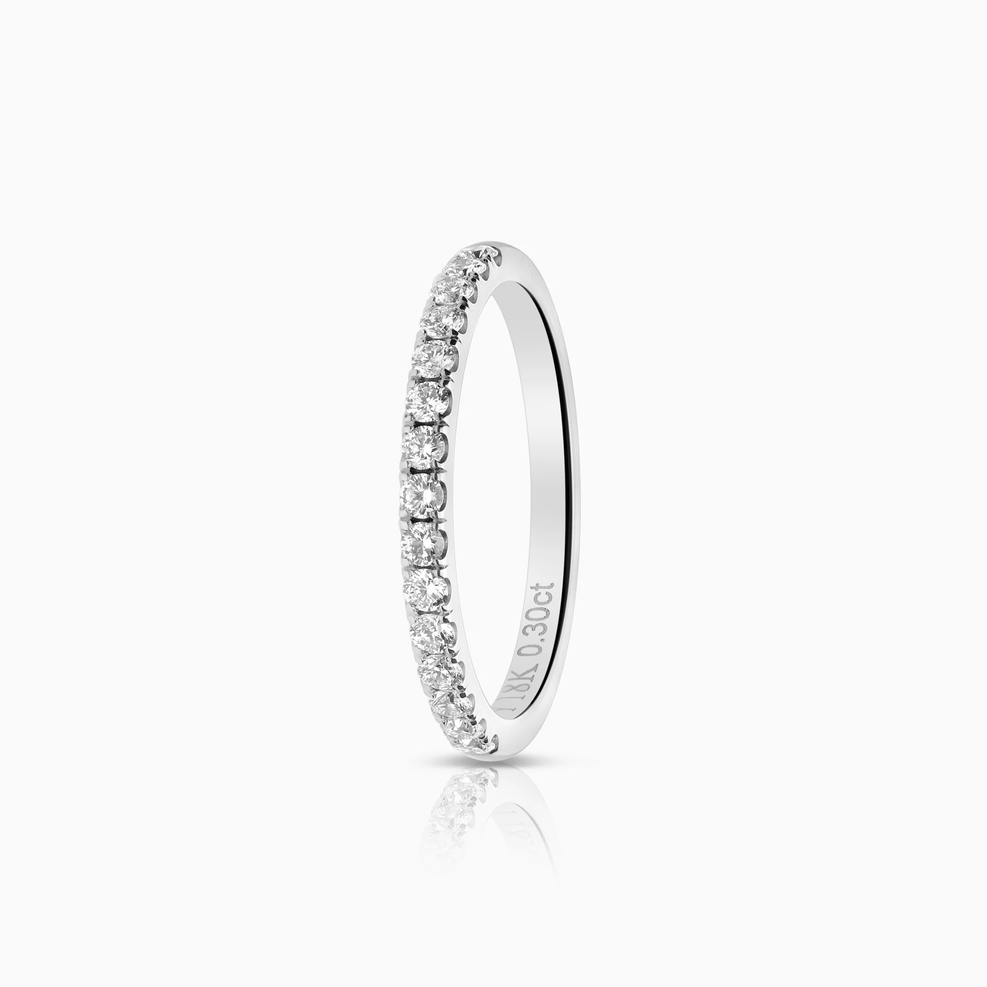 Eternity Ring 0.30ct 18K white gold