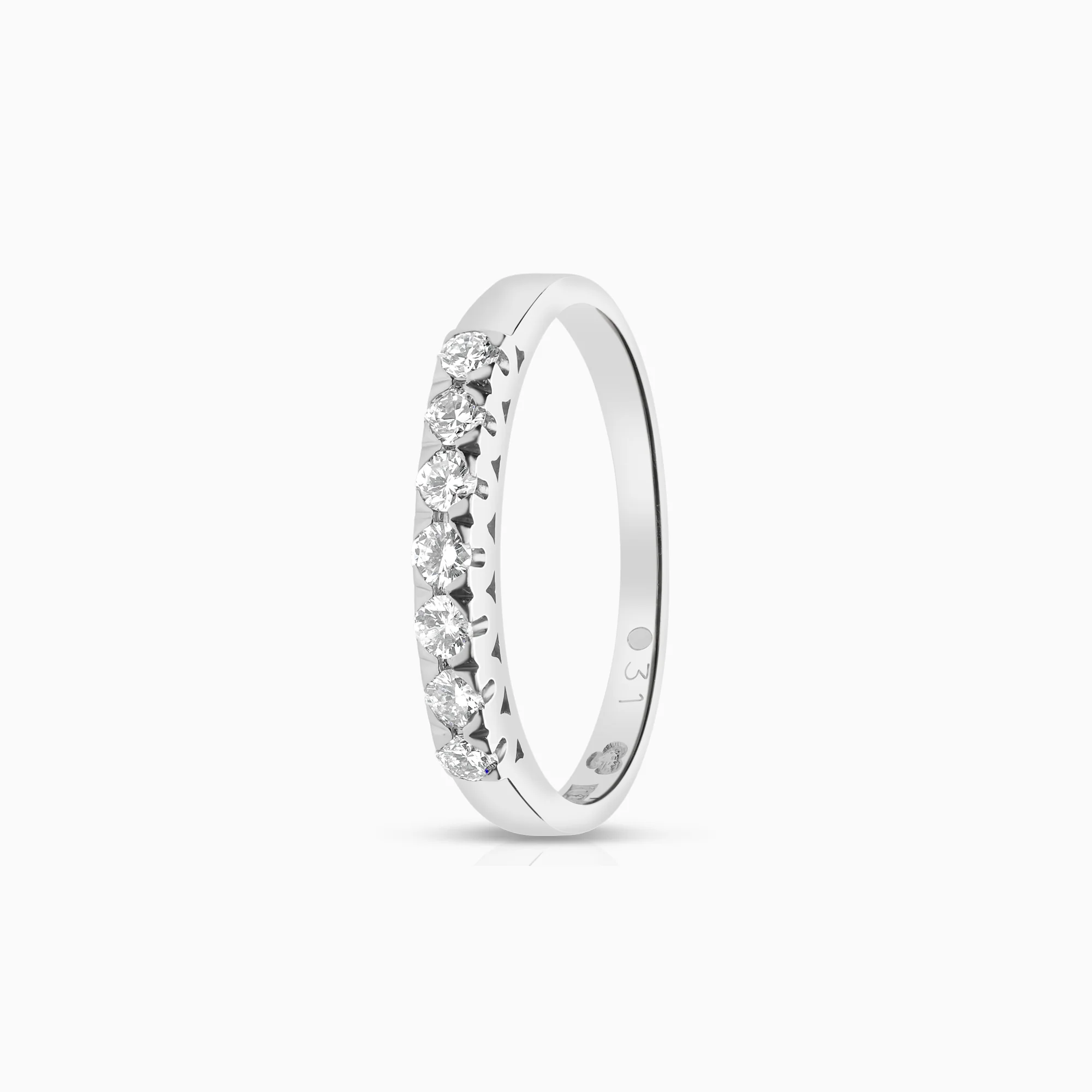 Eternity Ring 0.31ct 18K white gold