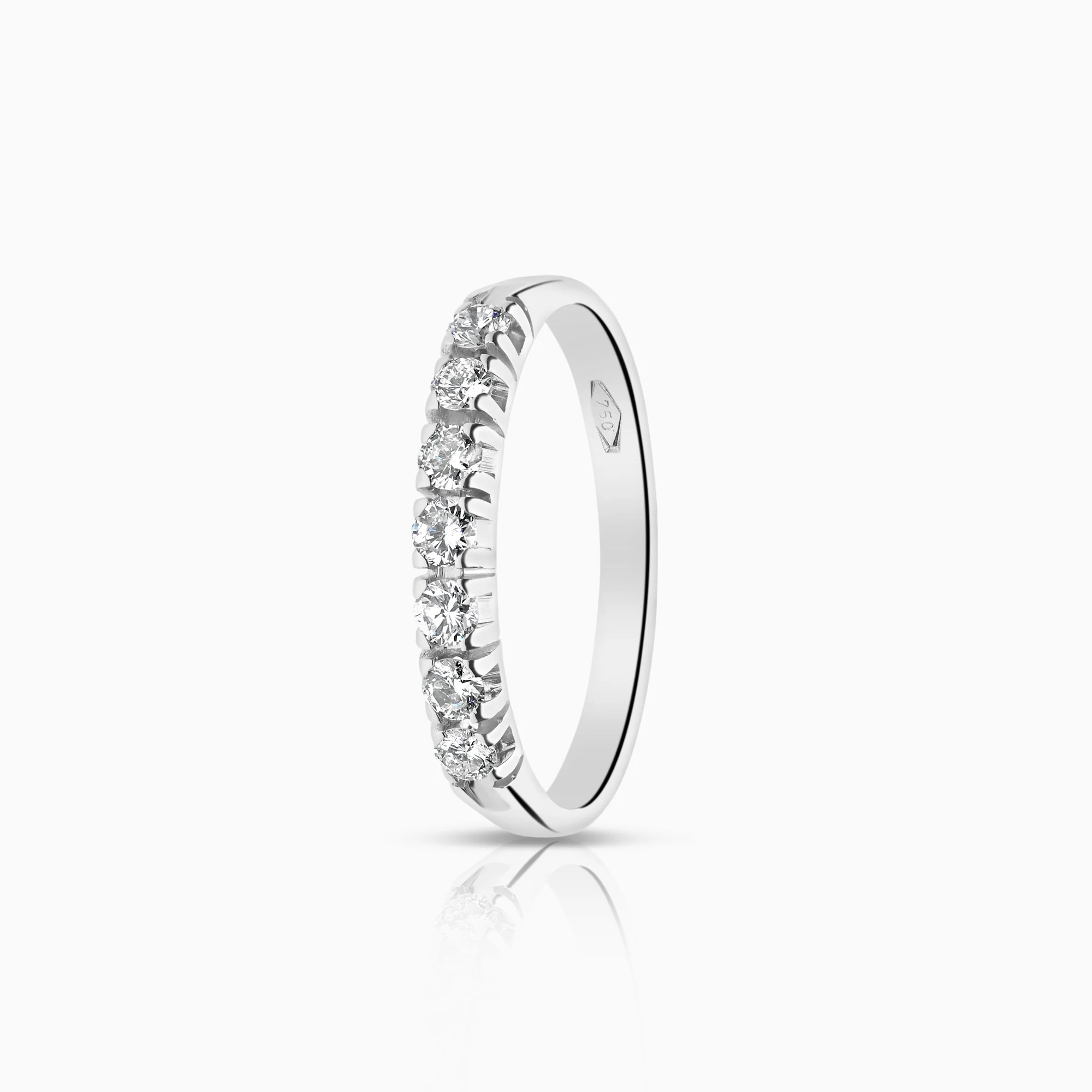 Eternity Ring 0.31ct 18K white gold